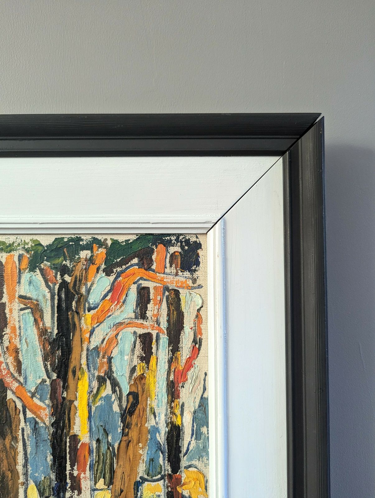photo furniture Woodland Colour Oil Painings, Mid 20th Century