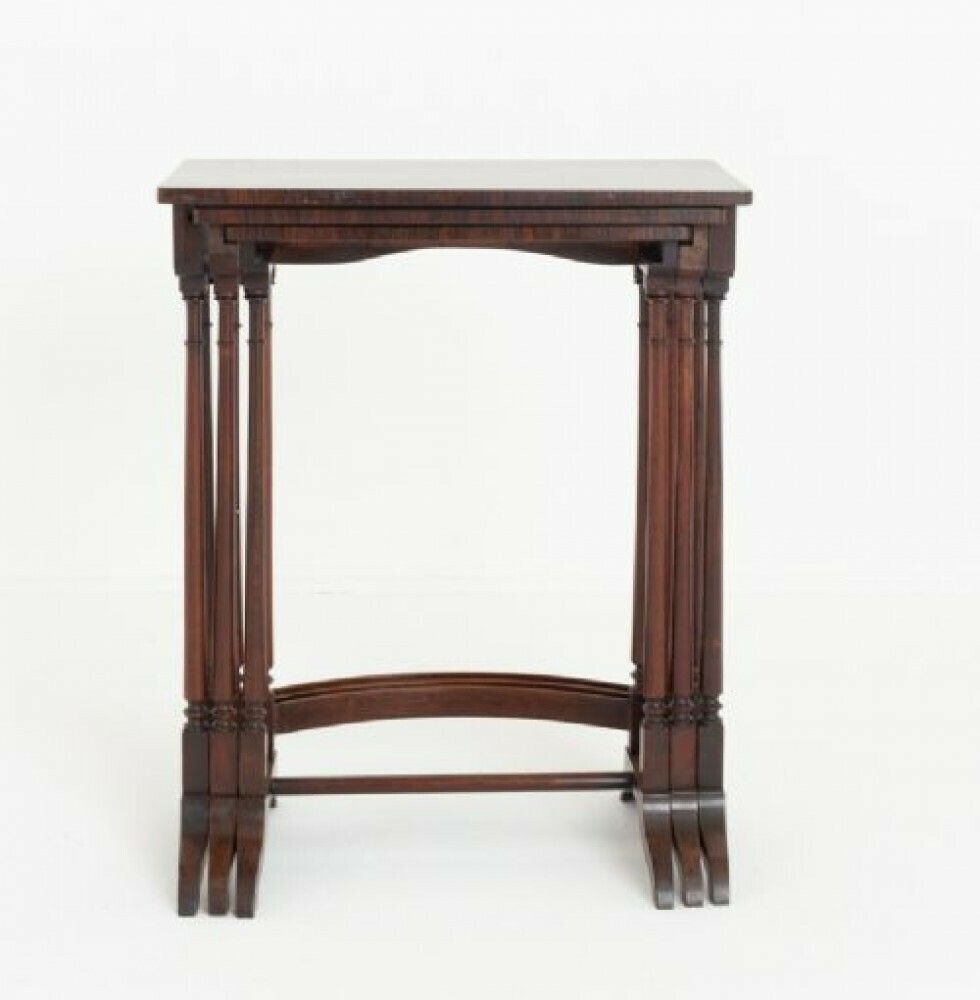 Victorian Nest Of Tables Trio Circa 1860 photo furniture