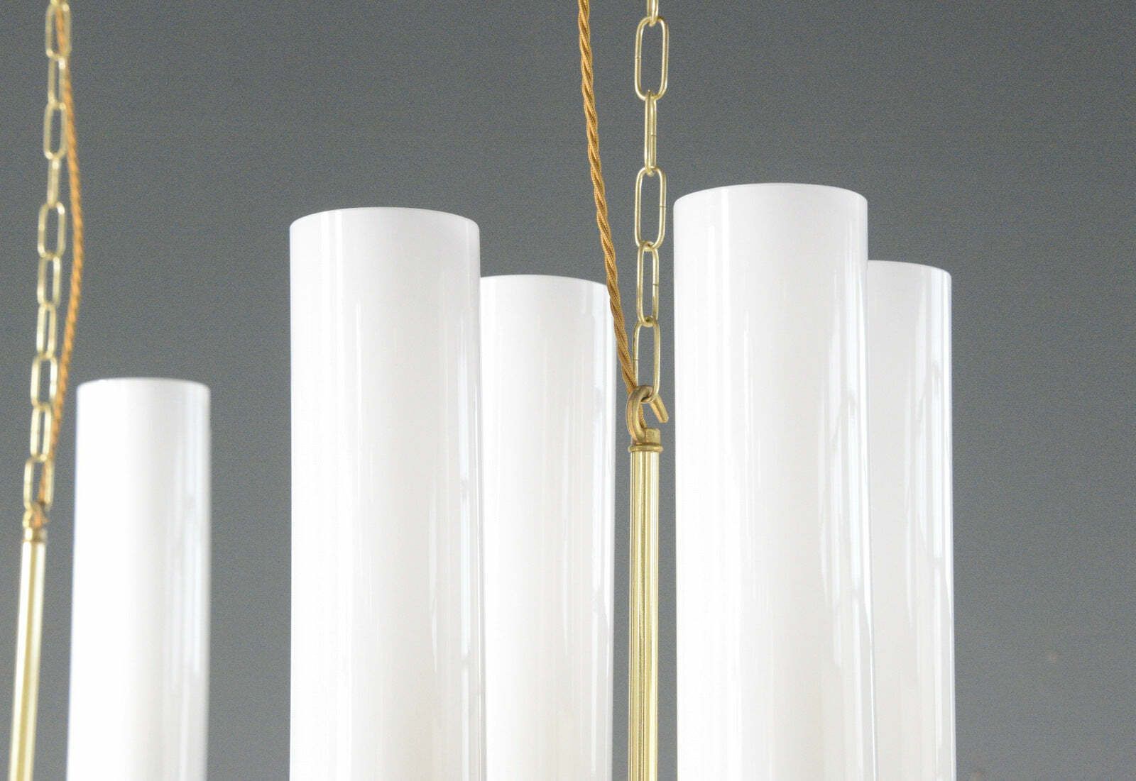 Brass Church Lights By Glashütte Limburg Circa 1970s photo vinterior