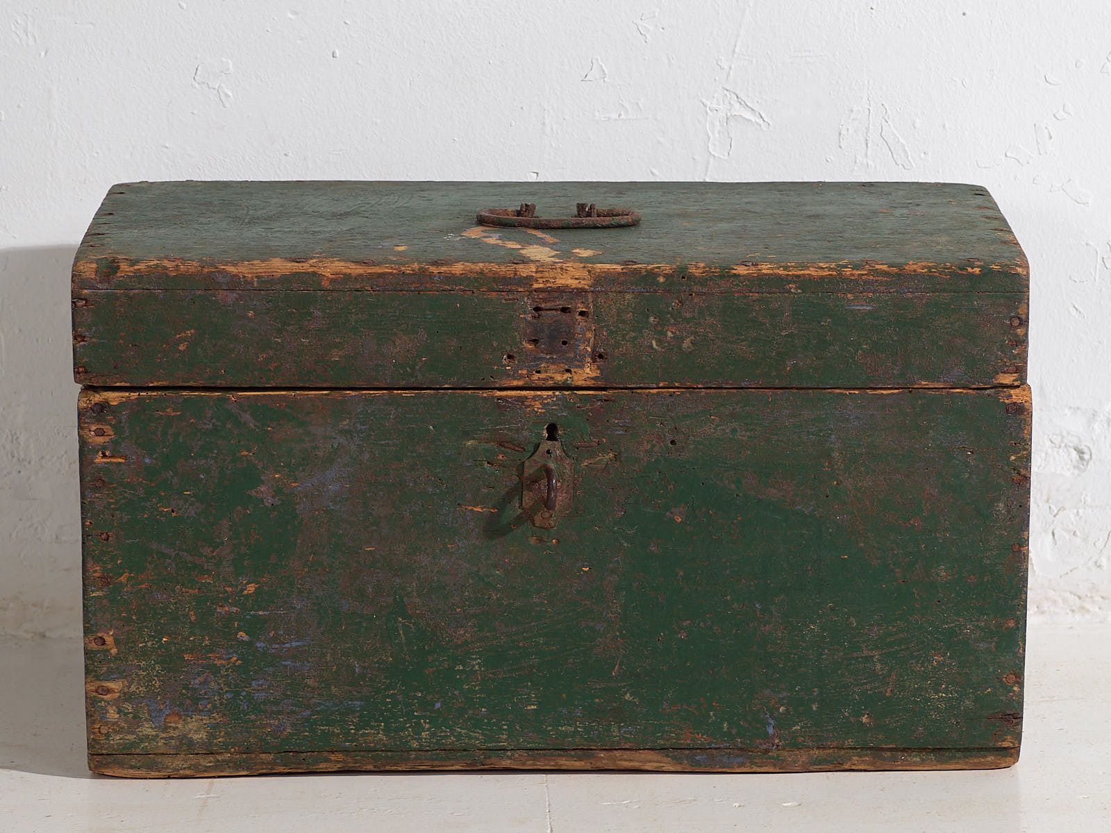 Coffre militaire d'époque vert (vers 1910) n° 1 photo buy