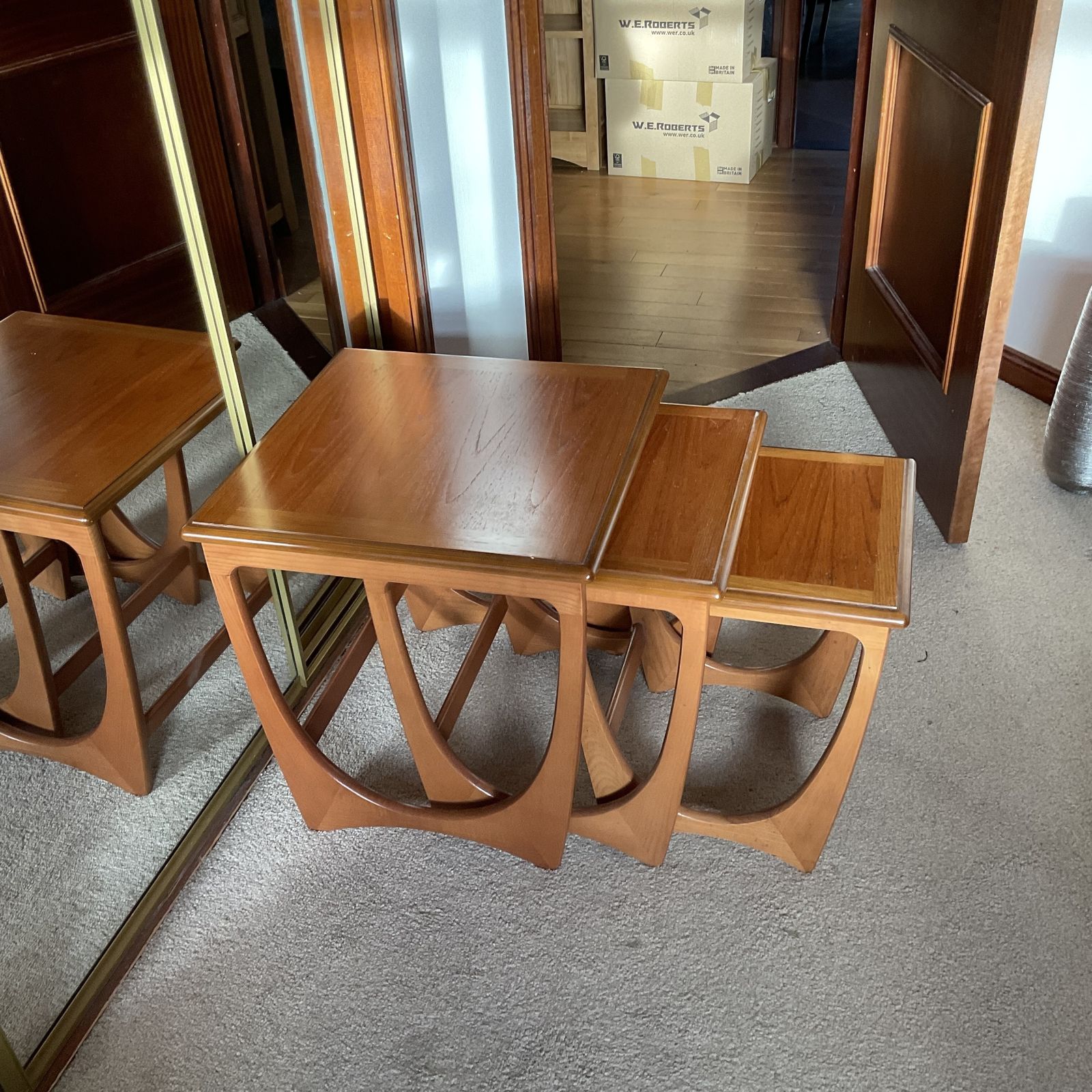 G Plan Nest Of Three Tables, Late 20th Century