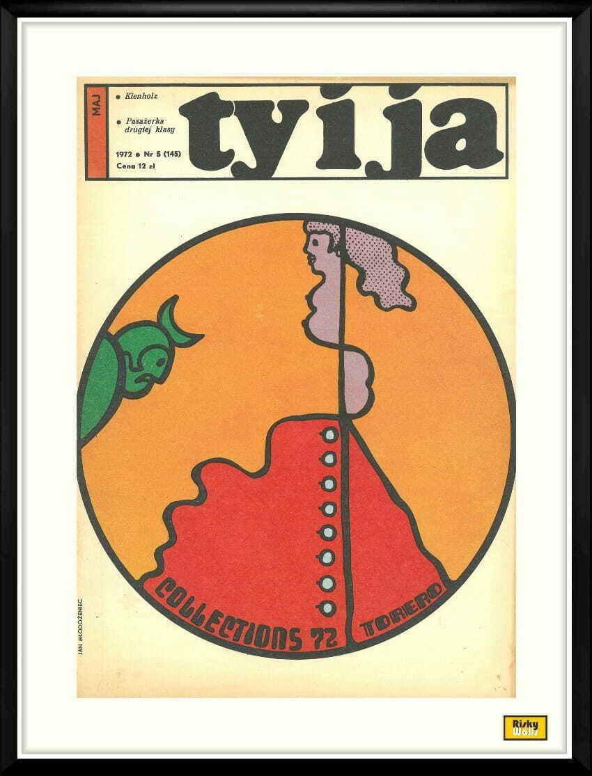Cover Of The Monthly Ty And Ja, 05/1972 Cars. John The Young People