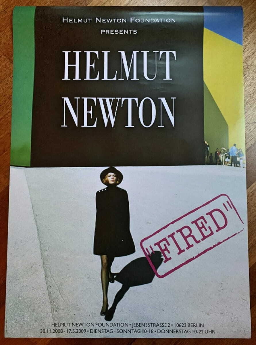 Poster From The Exhibition Newton: Fired At The Museum Für Fotografie, Berlin, 2008