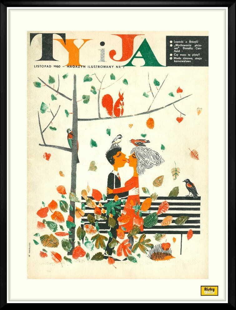 The Cover Of The Monthly Magazine Ty And Ja, Cars. Marian Stachurski, 11/1960