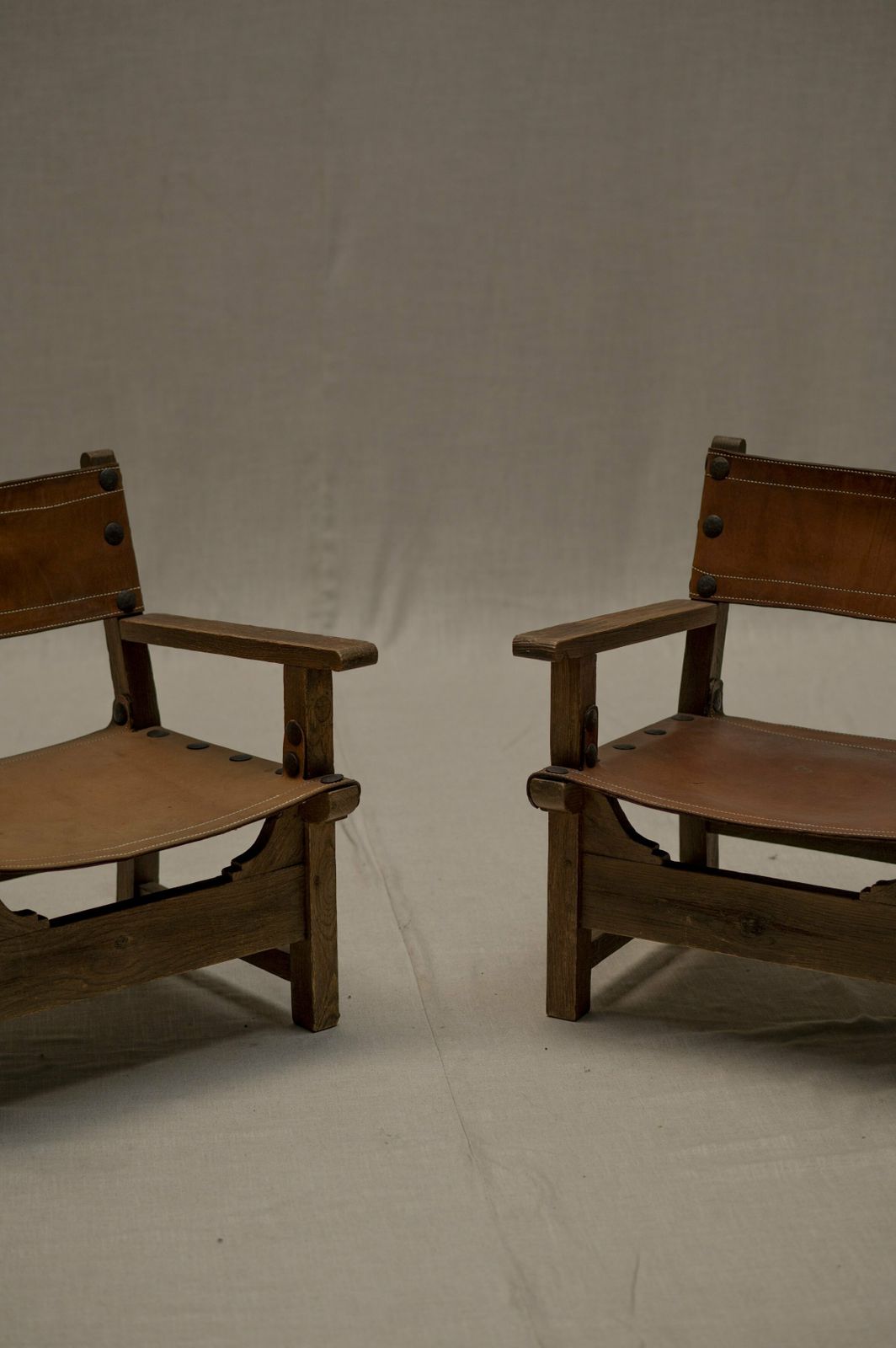 Spanish Brutalist Easy Chair Set photo 2450.0