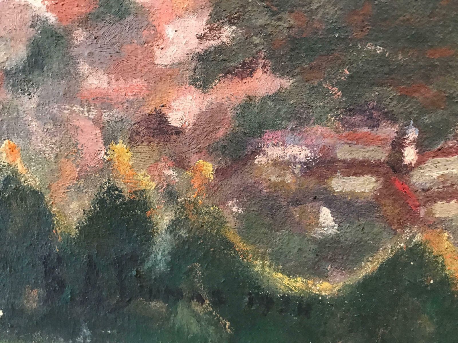 Berthe Dumassalburg 1934 Signed French Post Impressionist Oil Paintingc. 1934 photo Art