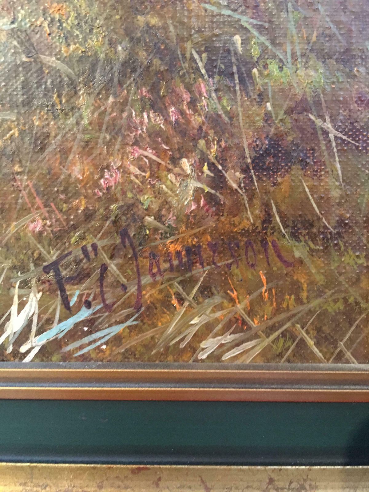 Francis E. Jamiesonsunset Over Scottish Highlands 'Allan Waters', Signed Oil Paintingc.1920s photo for sale