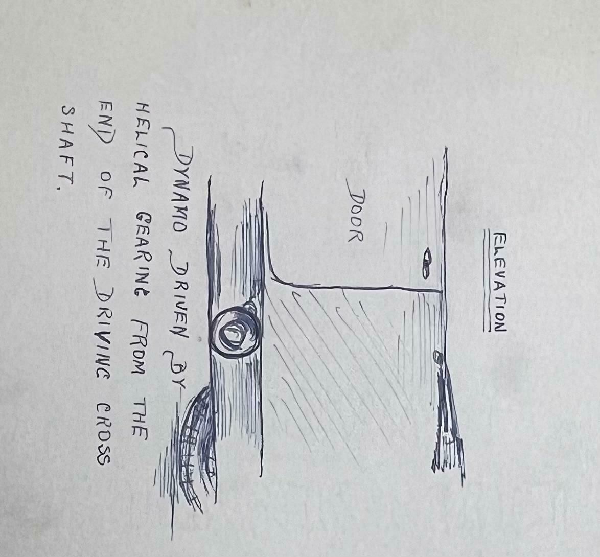 K.B. Whitetechnical Illustration Of Car Mechanicsearly 20th Century photo for sale