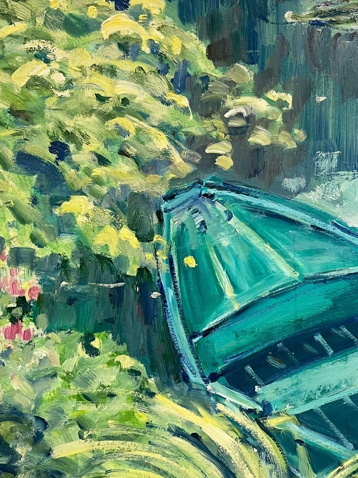 C. Dumontierthe Waterlily Pond At Giverny Signed French Impressionist Framed Oil Painting photo buy
