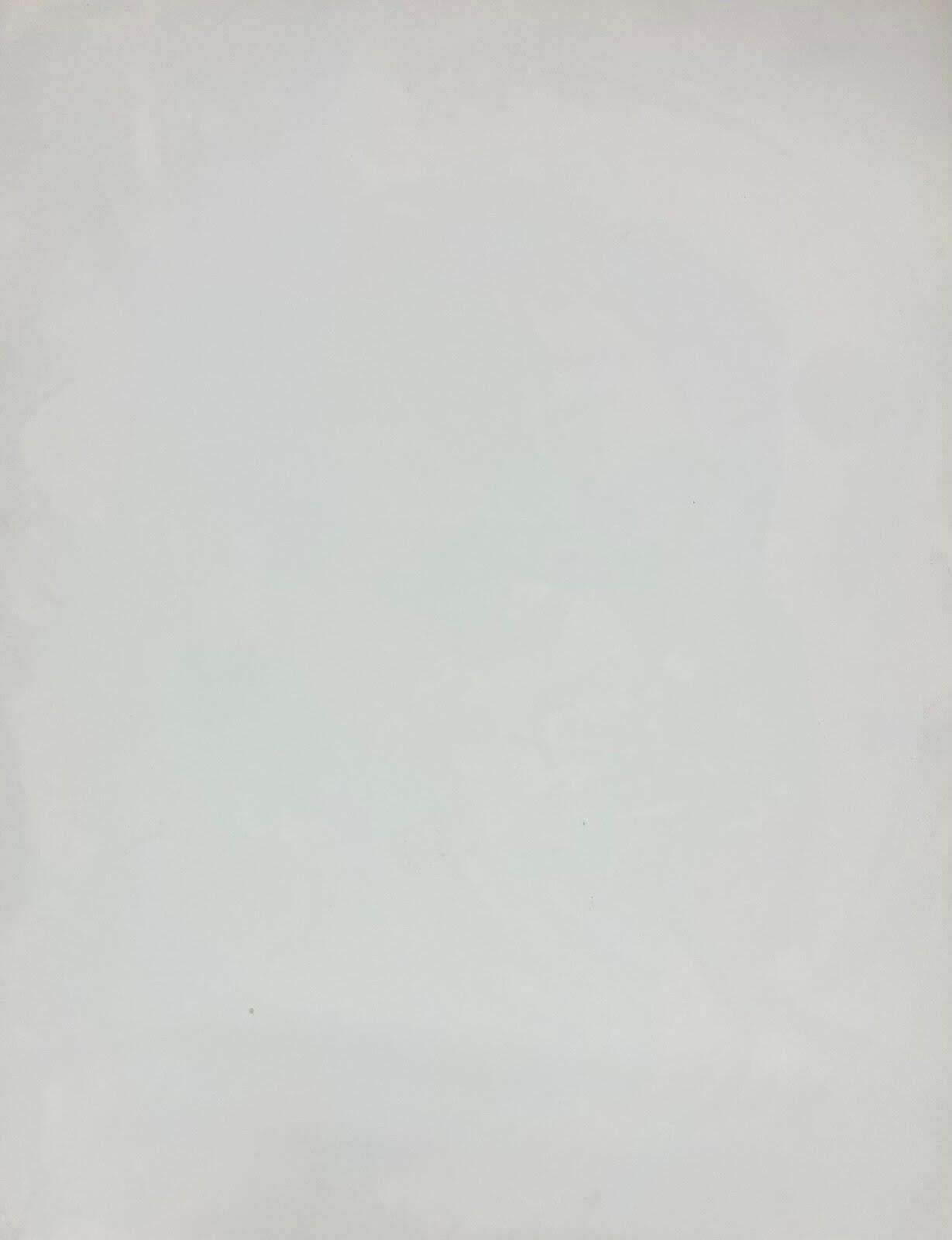 Unknown20th Century French Modernist Gouache Painting Pink And Purple Portrait C. 1970 photo Art
