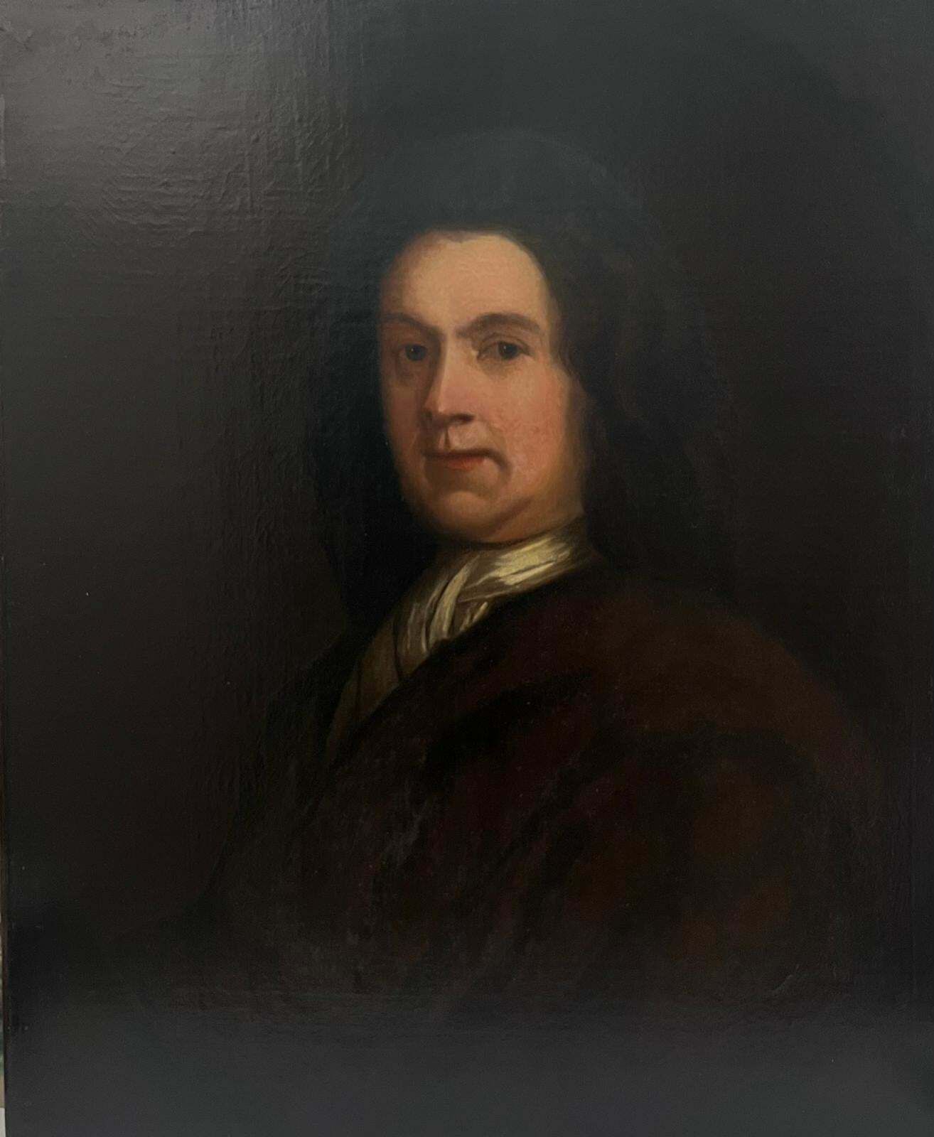 English School 17th/18th Centuryfine Large 17th/ 18th Century English Portrait Of Mr. Gilbert Charity Founder photo furniture