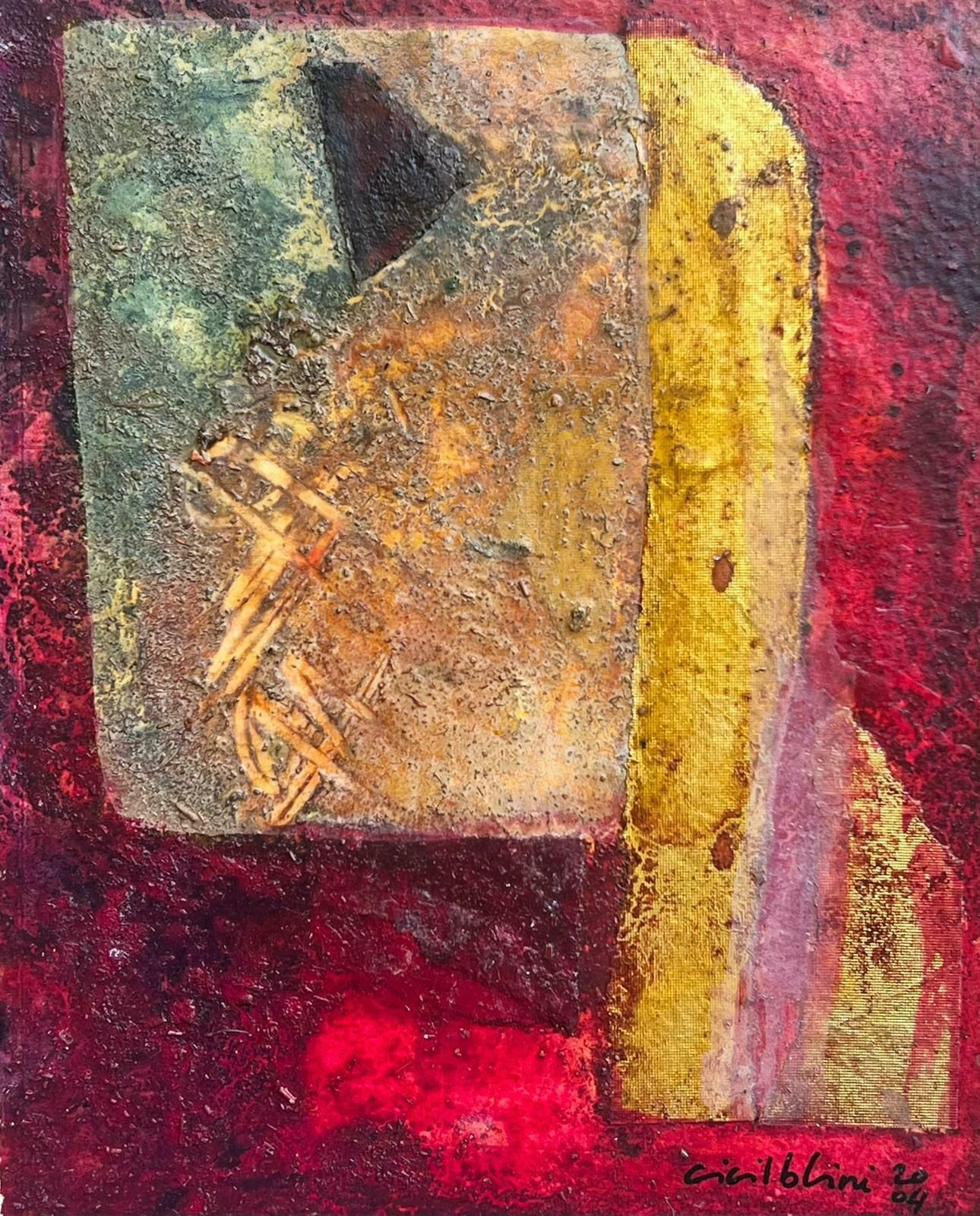 French Schoolcontemporary French Abstract Painting Signed Original Work photo Art