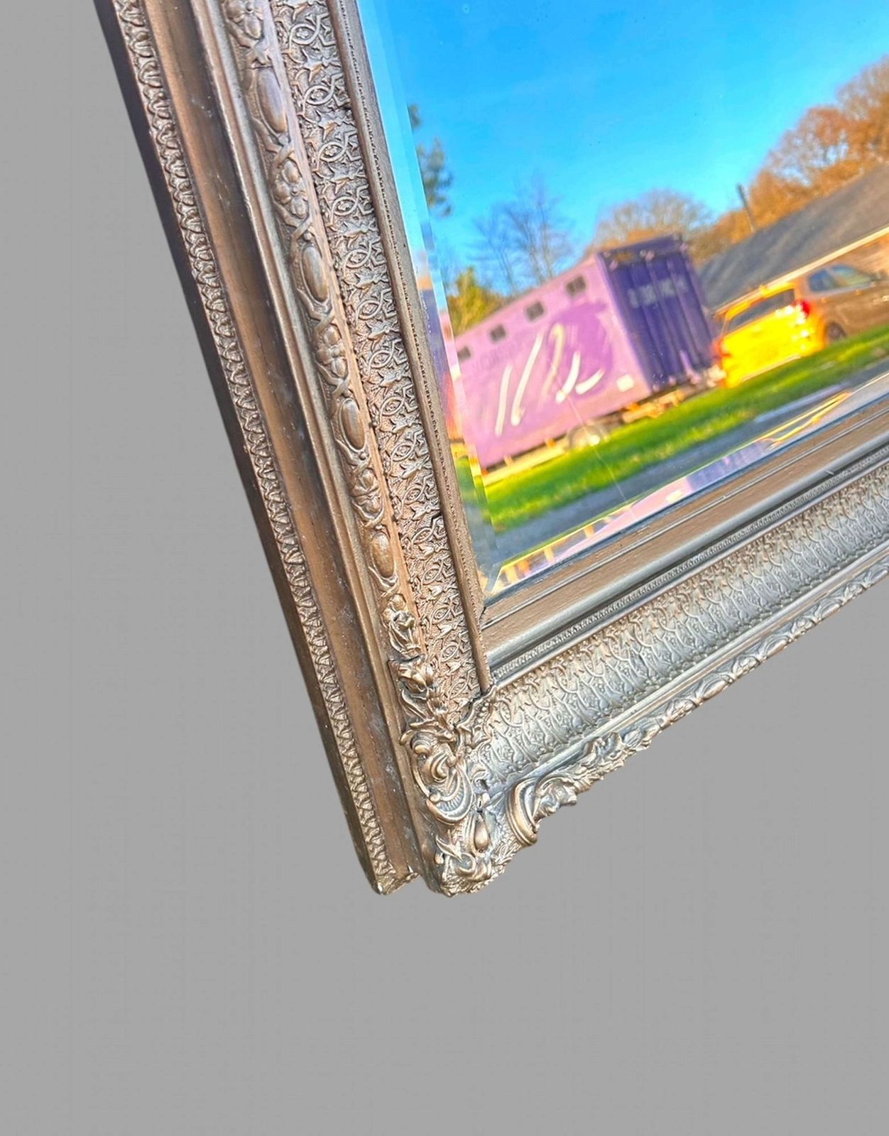 A 19thc Picture Frame Converted To Mirror photo vinterior