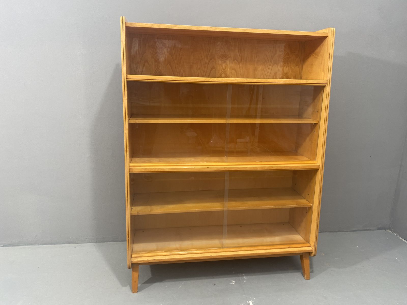 Mid Century Walnut Bookcase By František Jirák, 1960´S, Czechoslovakia