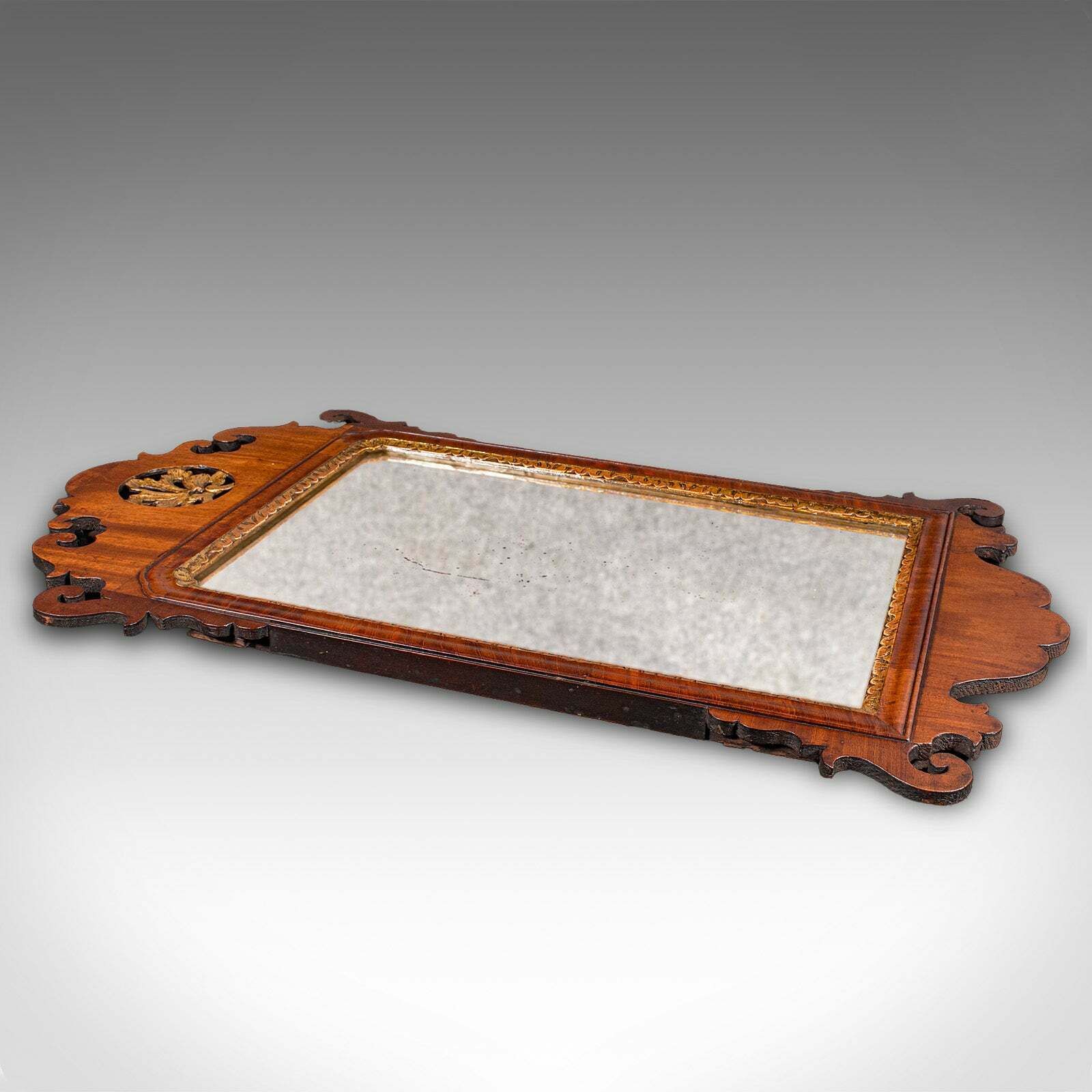 Antique Vanity Mirror, English, Reception Hall, Morning Room, Bedroom, Georgian photo vintage