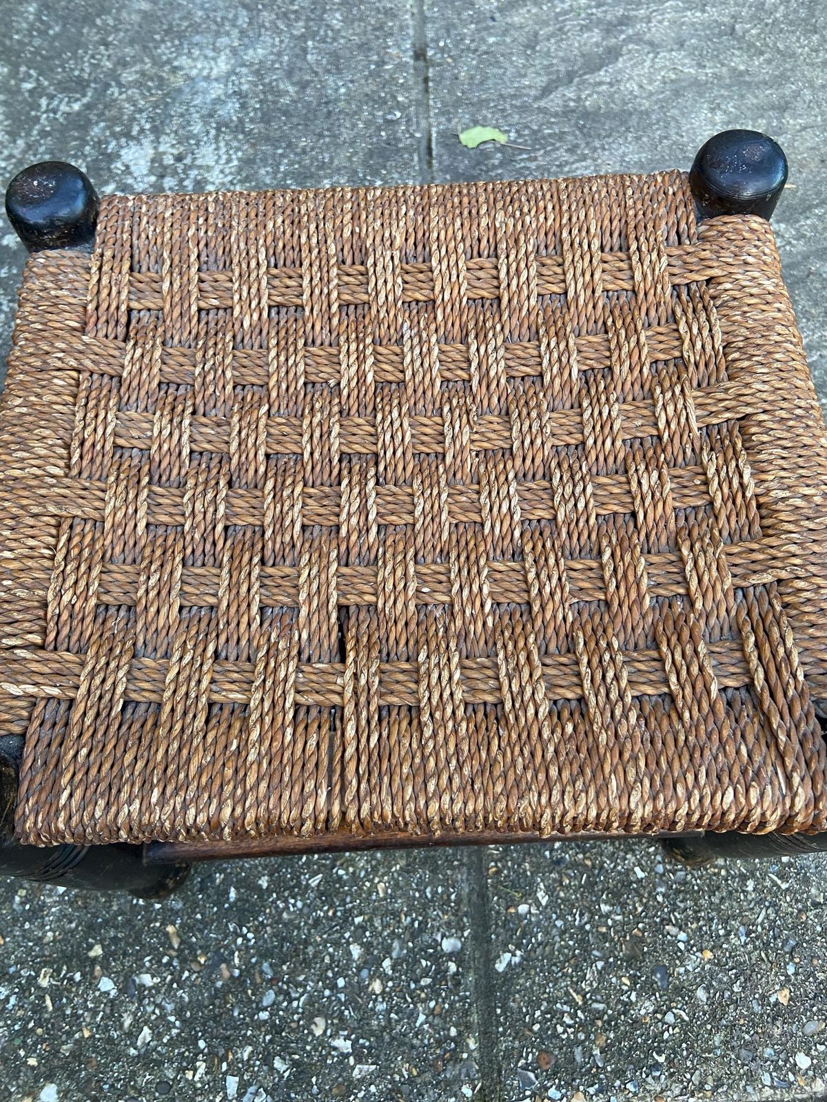 String Vintage Stool, 1950s photo vintage