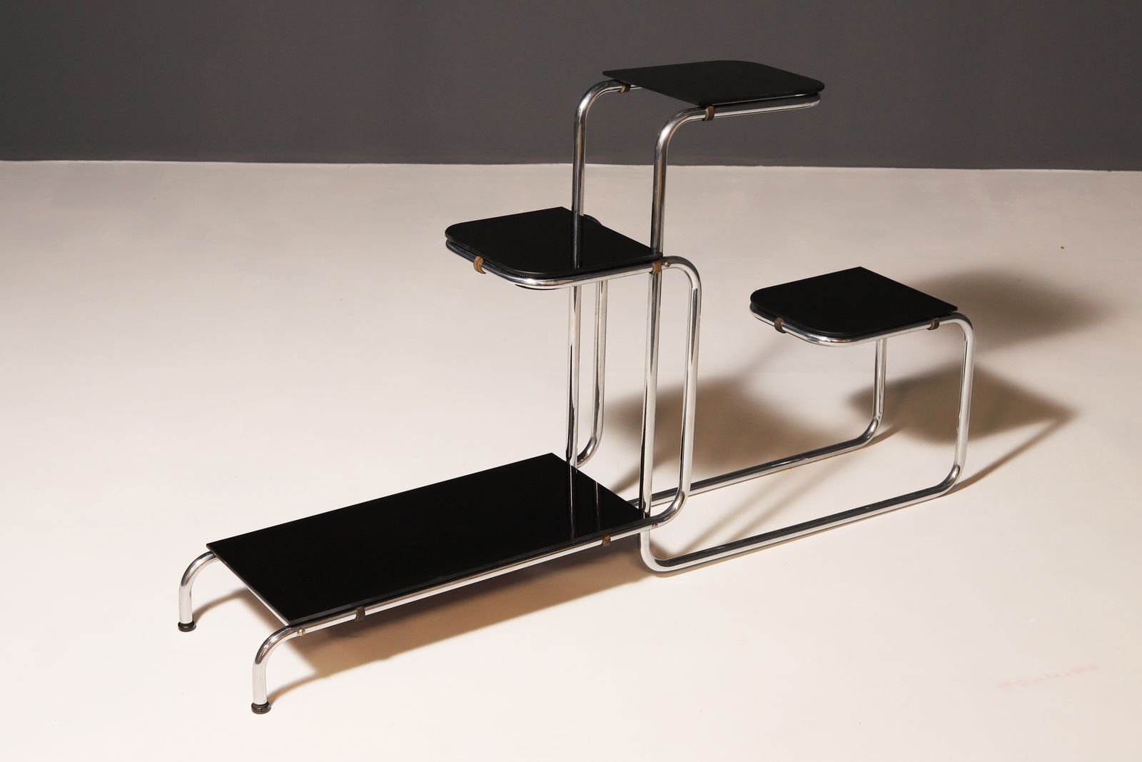 Bauhaus Chromed Flower Stand By Emile Guyot, 1930´S photo for sale