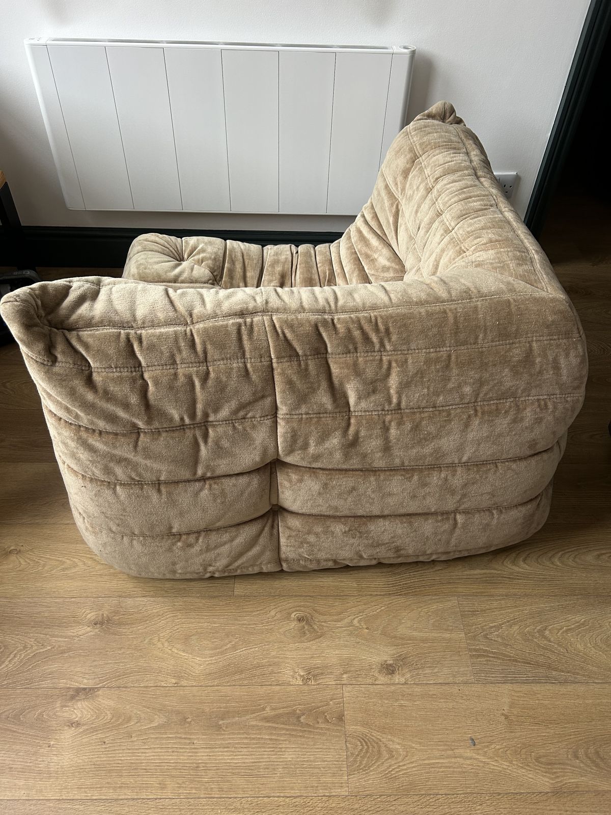 Ligne Roset Michel Ducaroy Beige Togo Corner Seat photo buy