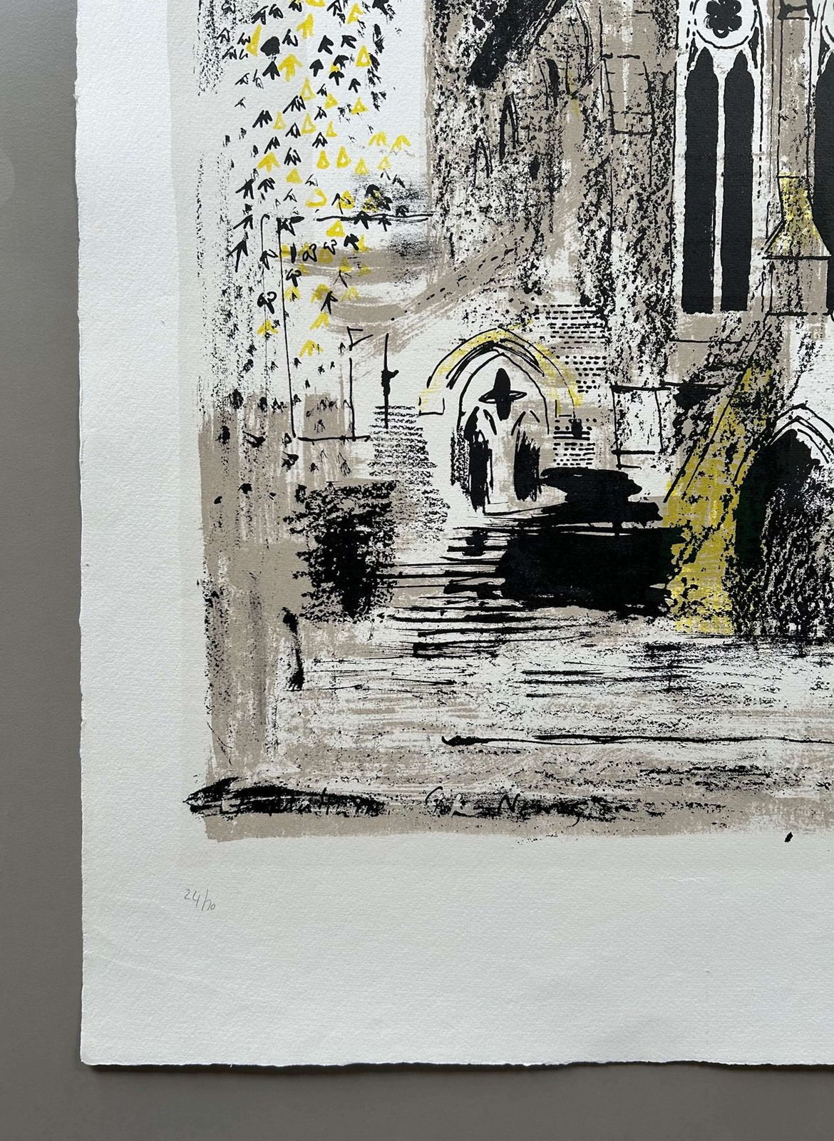 John Piper Limited Edition Signed Lithograph Of St Matthias Church photo buy