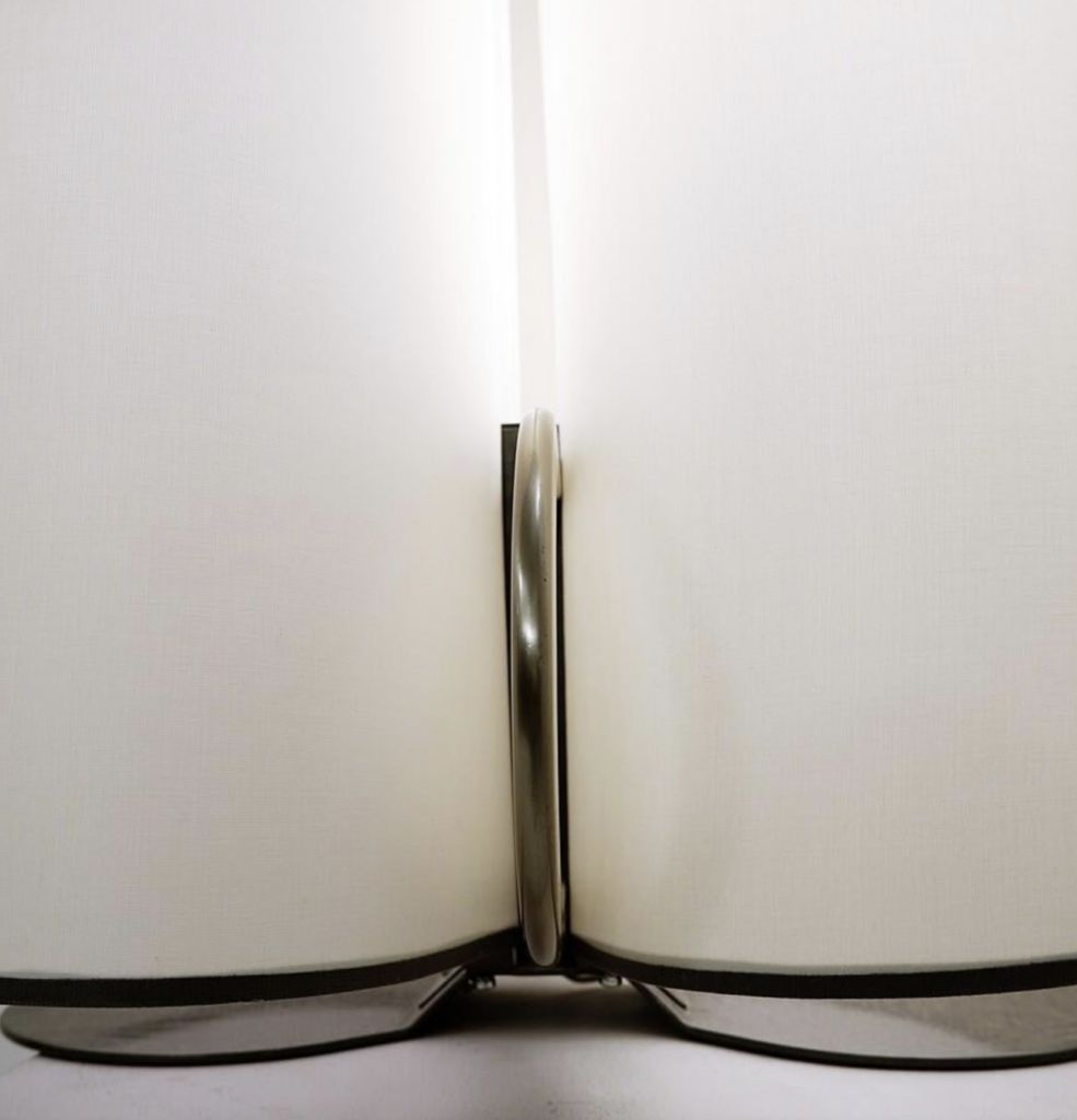 “Abatina” Afra & Tobia Scarpa By Flos Italian Design, 1980s Table Lamp photo for sale