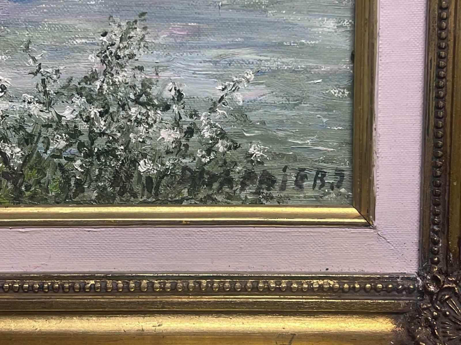 Japanese Bridge Monet's Waterlily Pond Giverny Signed French Impressionist Oil photo 1228.0