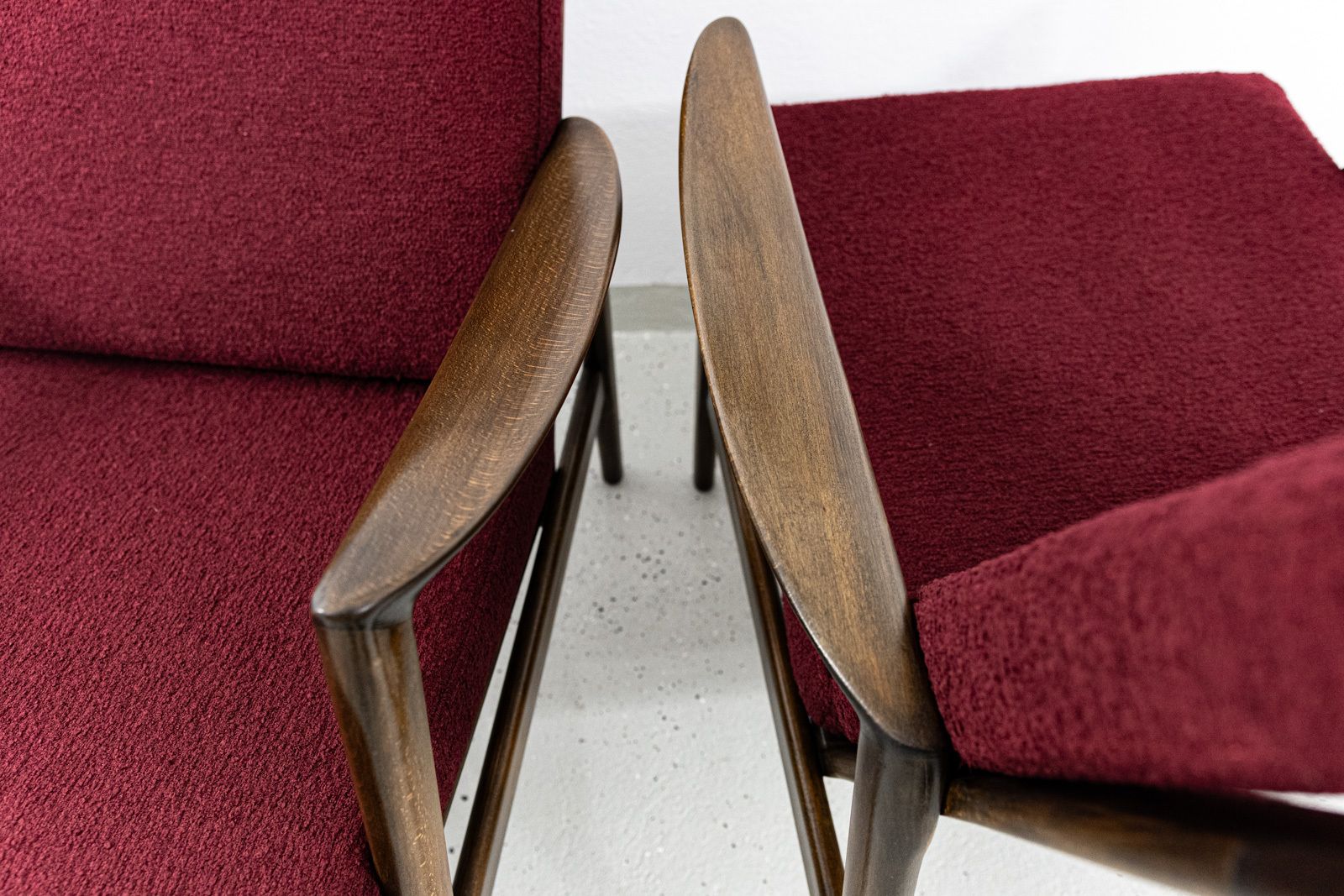 photo vinterior Pair Of Mid Century Armchairs Type 300 139, Poland, 1960s