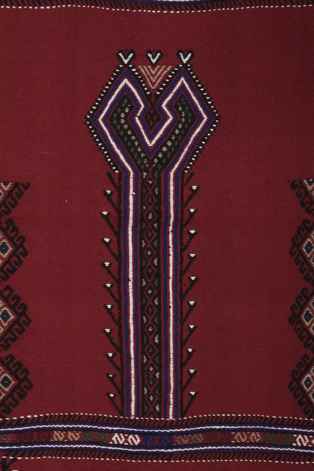 Kilim Cicim Embroidered Karapinar 4'7'' X 7'9'' photo vintage