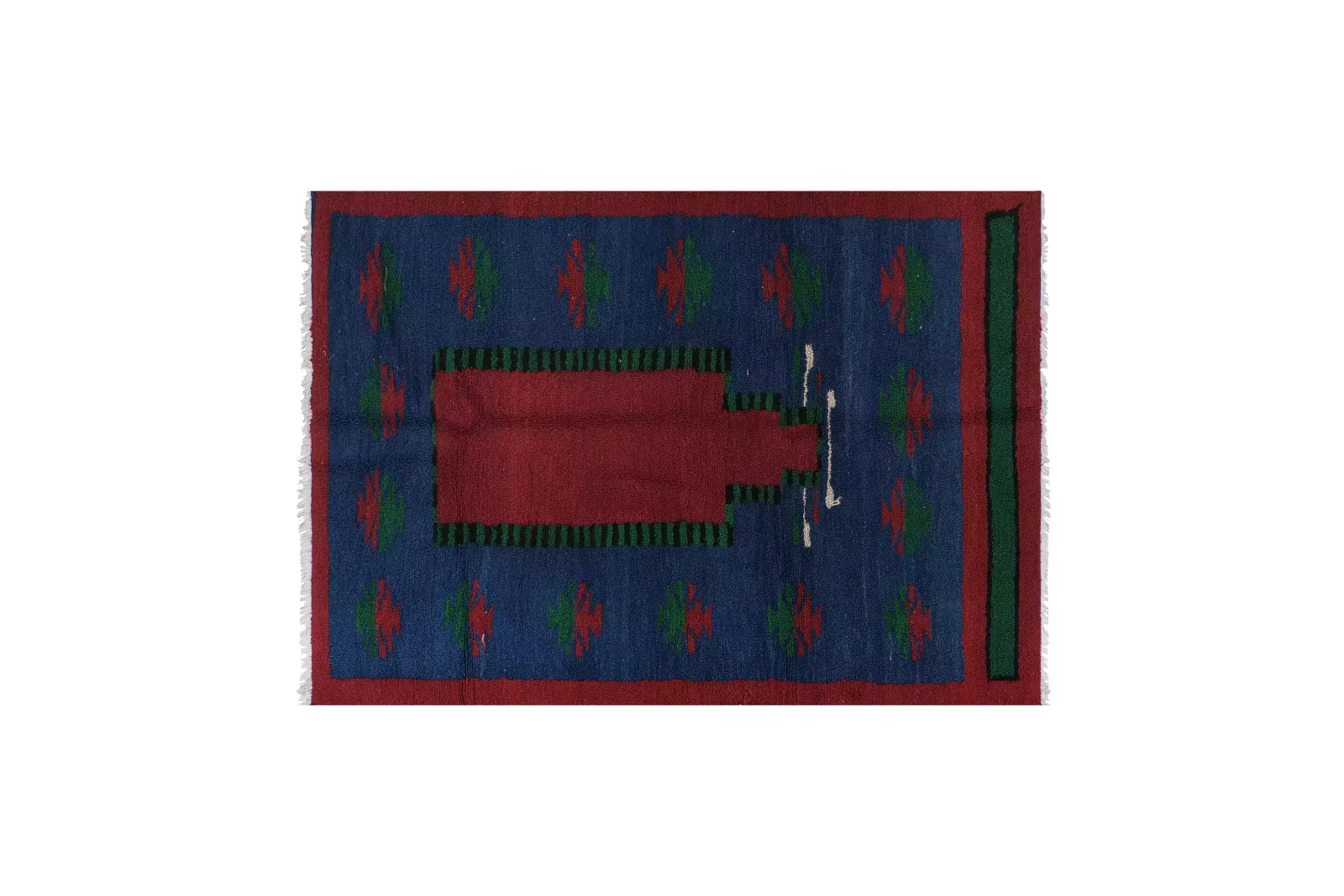 Turkish Karapinar Tulu Rug 3'7'' X 5'3'' photo Textiles