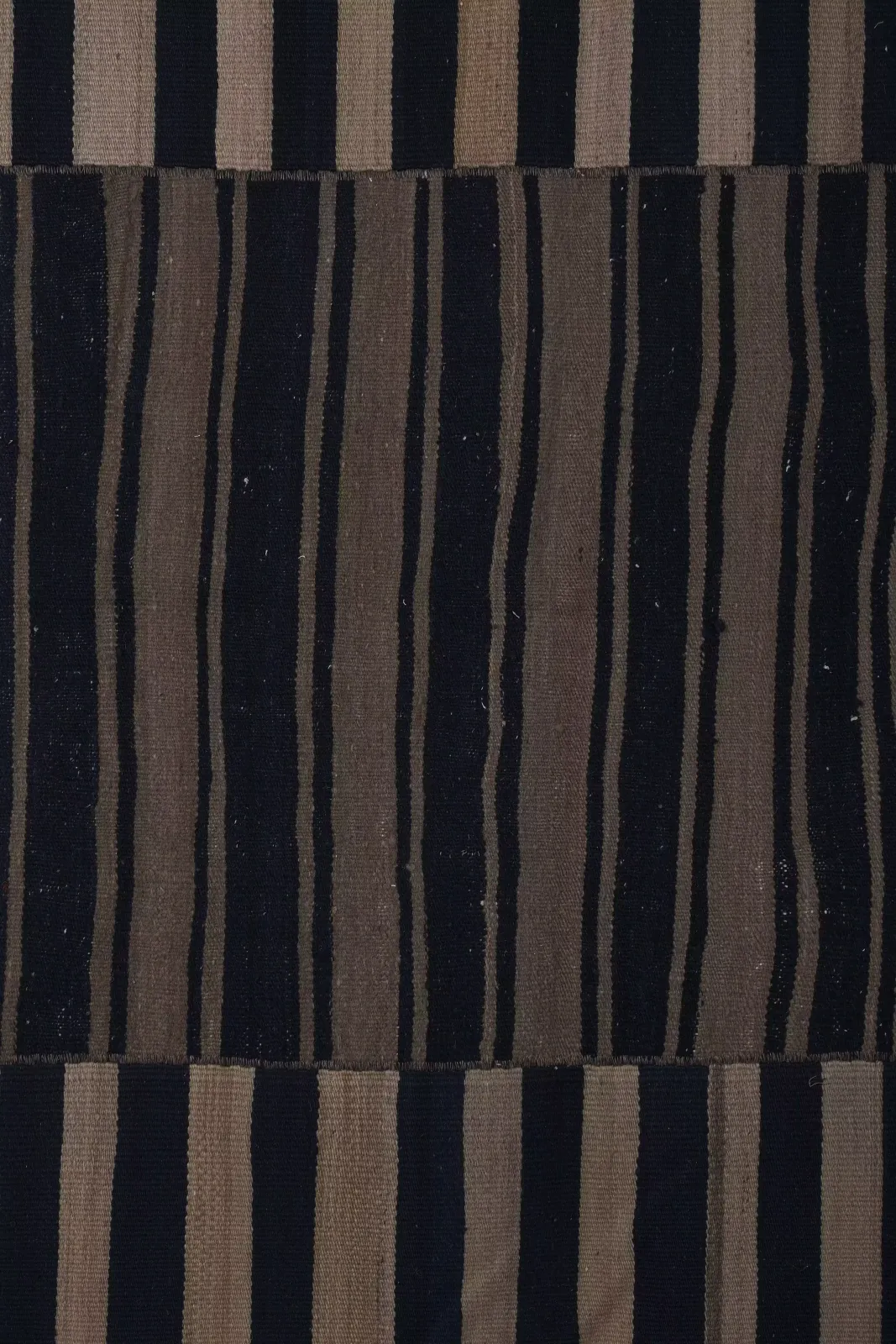 Giant Anatolian Striped Kilim Rug 11' X 13'1'' photo Textiles