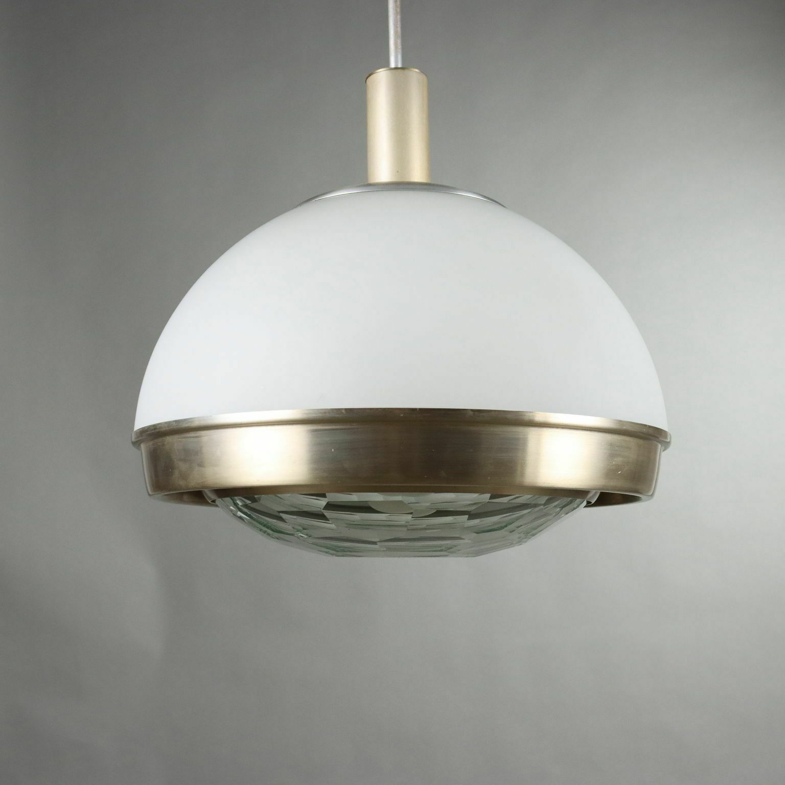 Lumi Lamp Vintage Design Pia Guidetti Crippa Aluminium 1960s photo vintage