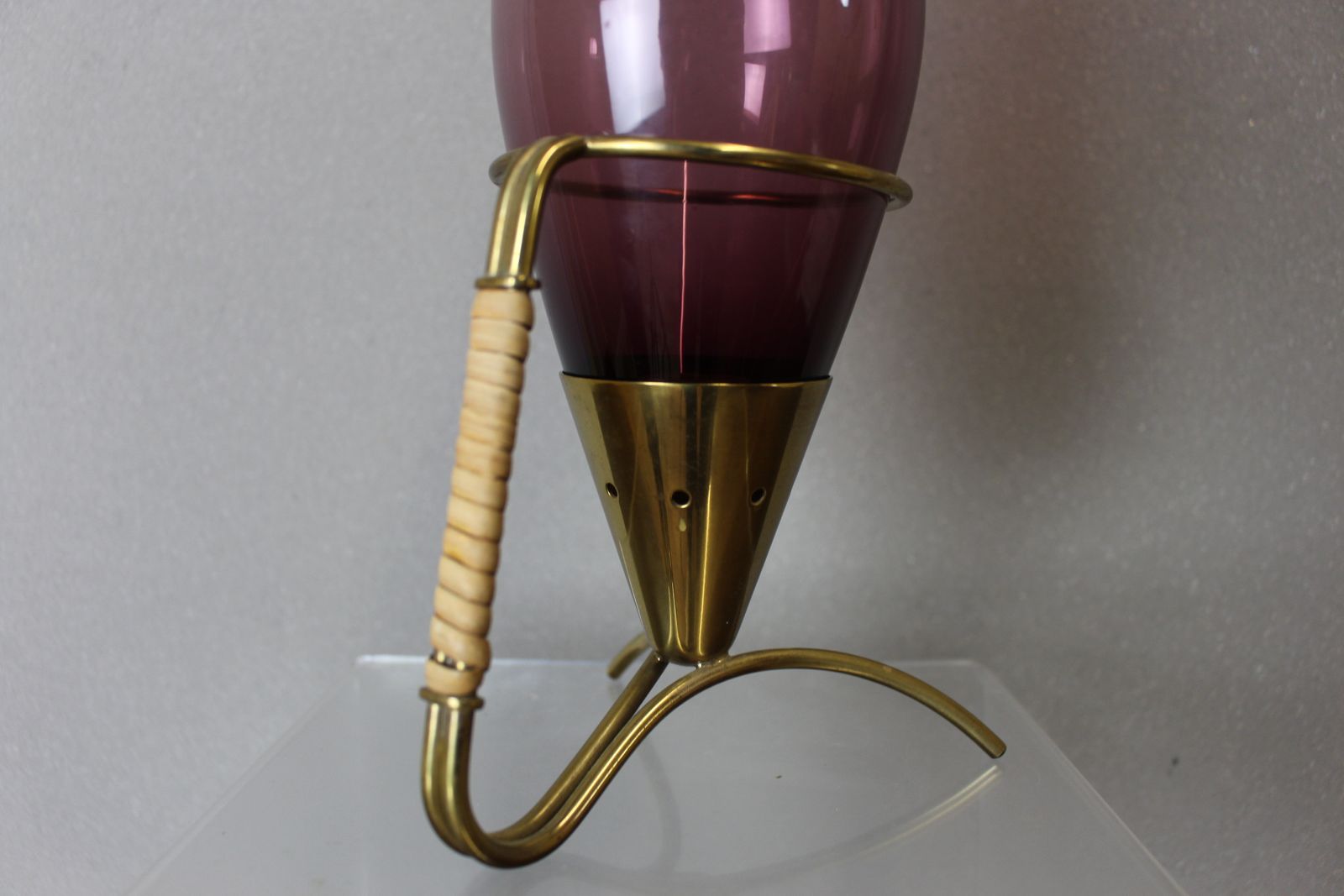 Late 1950’s Swedish Candleholder Designed By Gunnar Ander For Ystad Metall photo vinterior