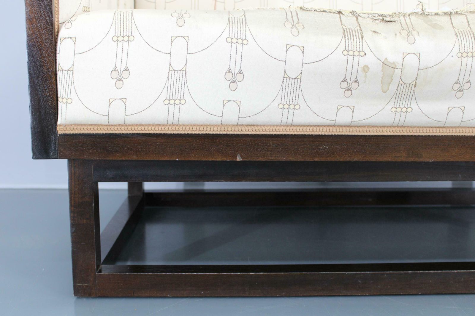 Josef Hoffmann "Cabinet" Sofa By Wittmann, Austria photo buy