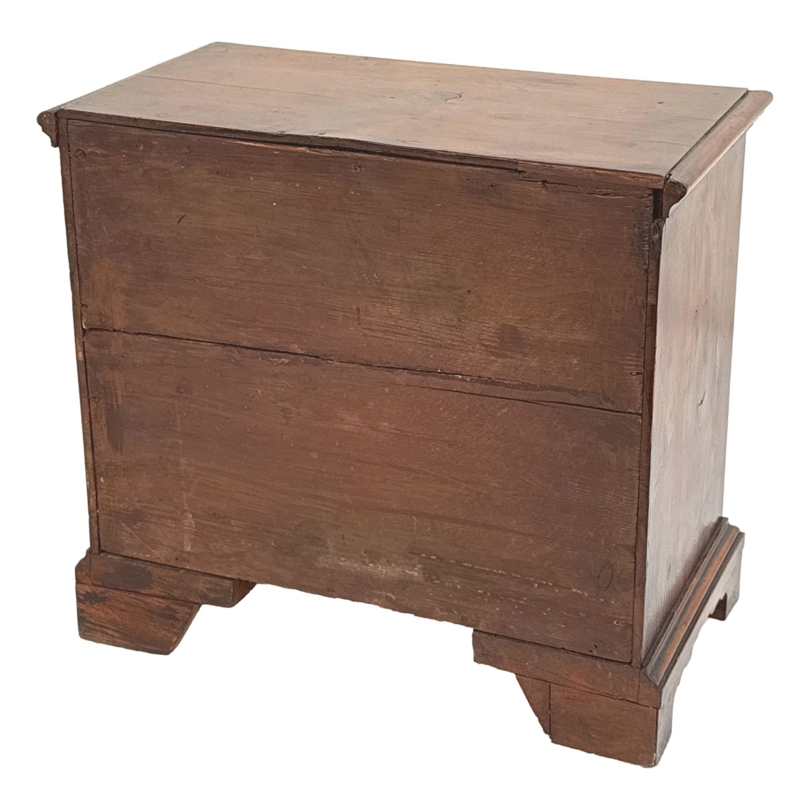 Georgian Yew Wood Miniature Chest Of Drawers (England, Circa 1760) photo Furniture