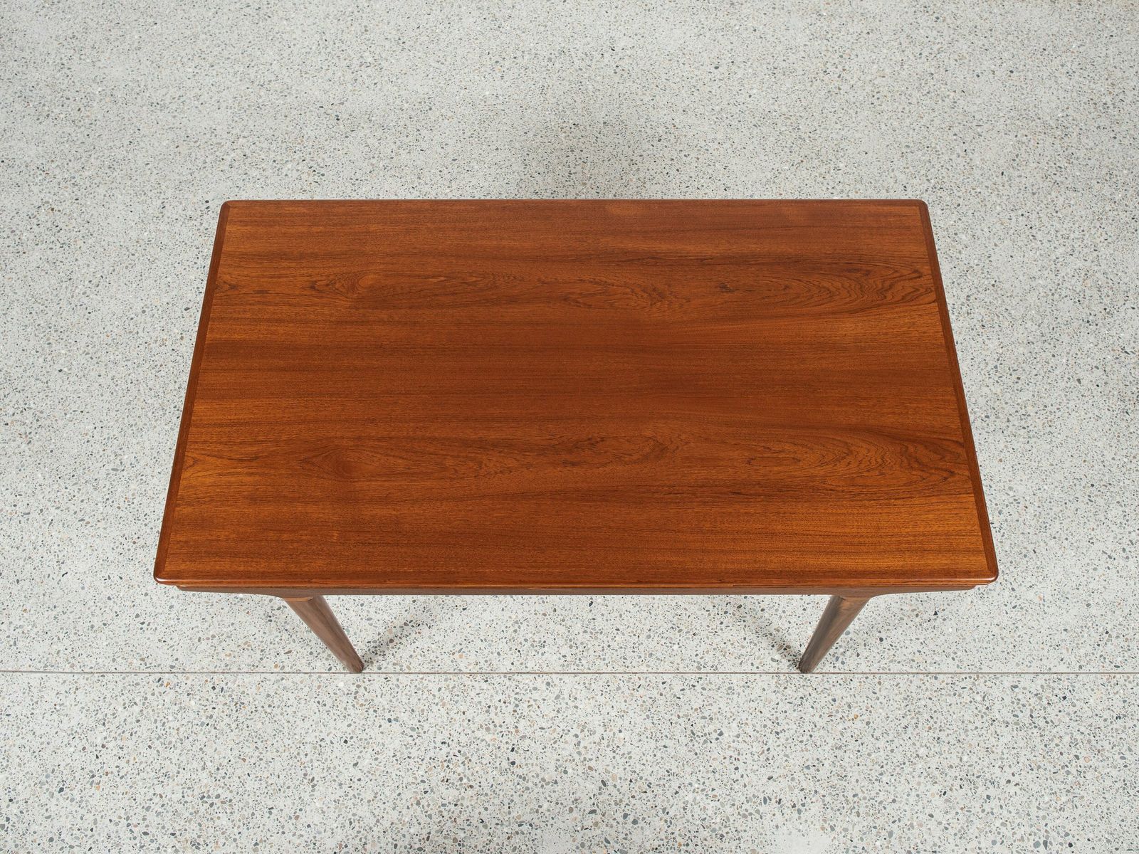 Midcentury Rectangular Extendable Dining Table In Teak By Johannes Andersen For Uldum 1960s photo vinterior
