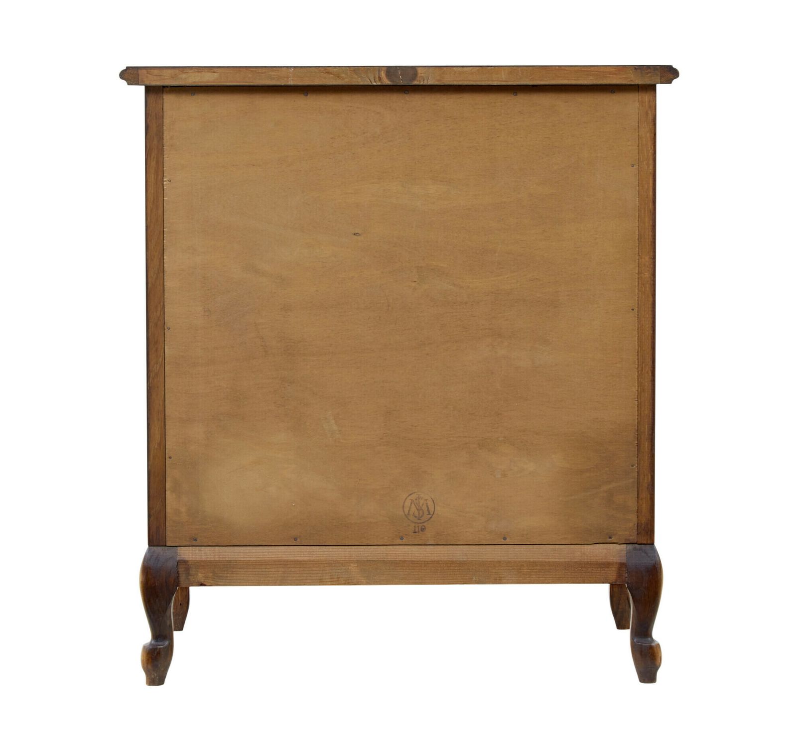 Mid Century Carved Oak Small Chest Of Drawers By Bodafors photo for sale