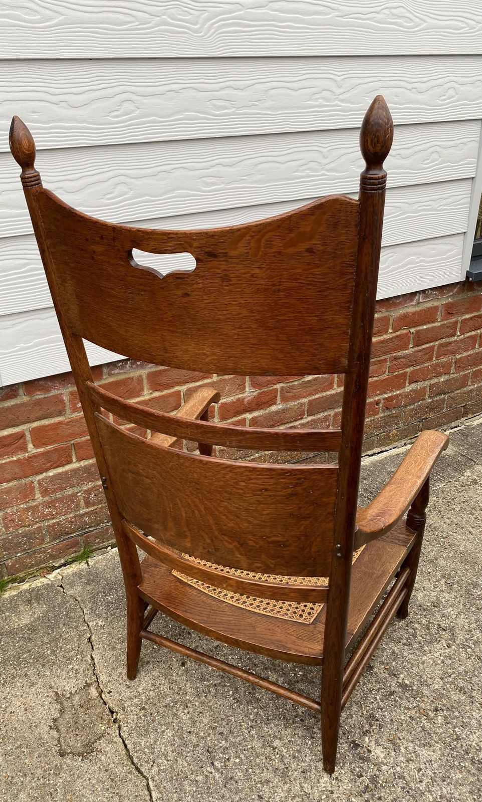 Beautiful Arts And Crafts Chair Attributed To William Birch photo for sale