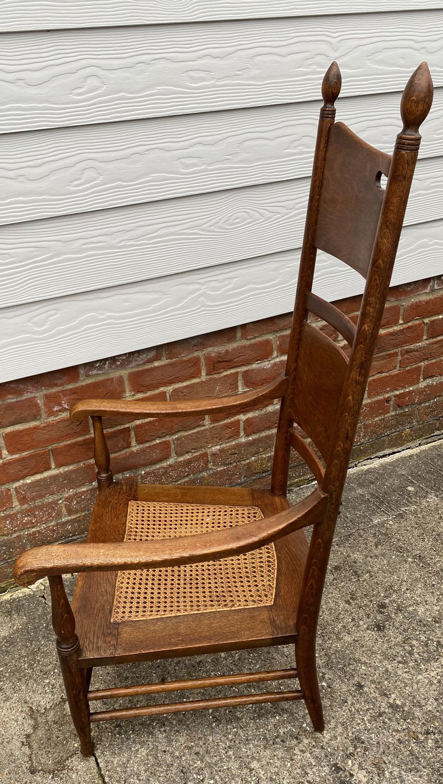 Beautiful Arts And Crafts Chair Attributed To William Birch photo Furniture