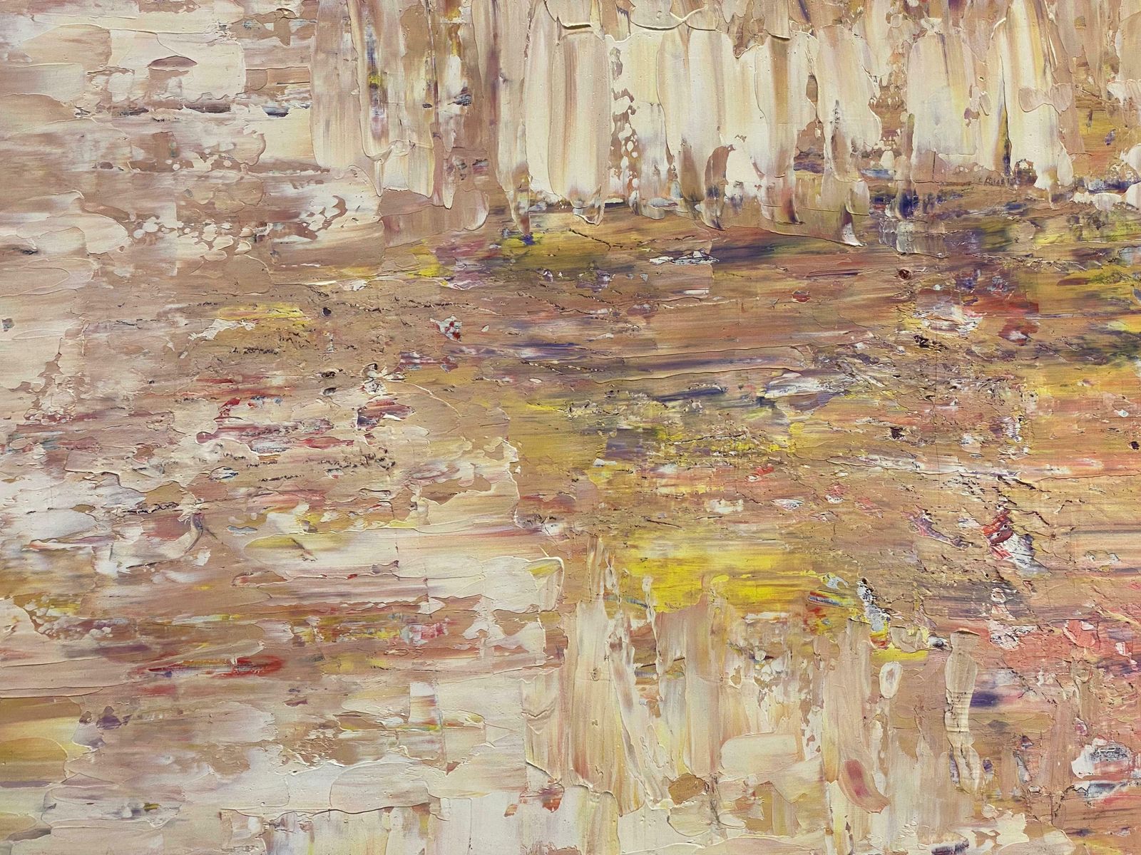 P Vilettelarge 20th Century Original French Expressionist Oil Painting20th Century photo Art
