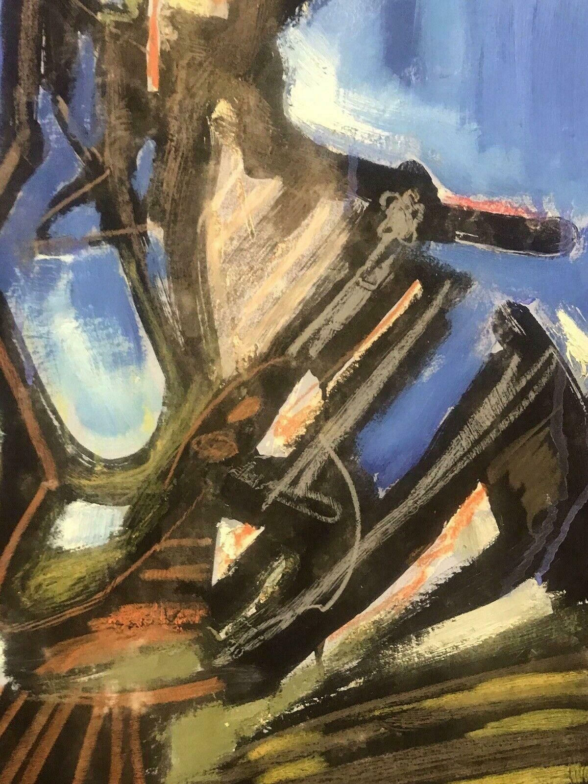 Roger Hersonroger Herson (1922 2008) Signed French 20thc Abstract Painting   Rouen Painter20th Century photo vintage