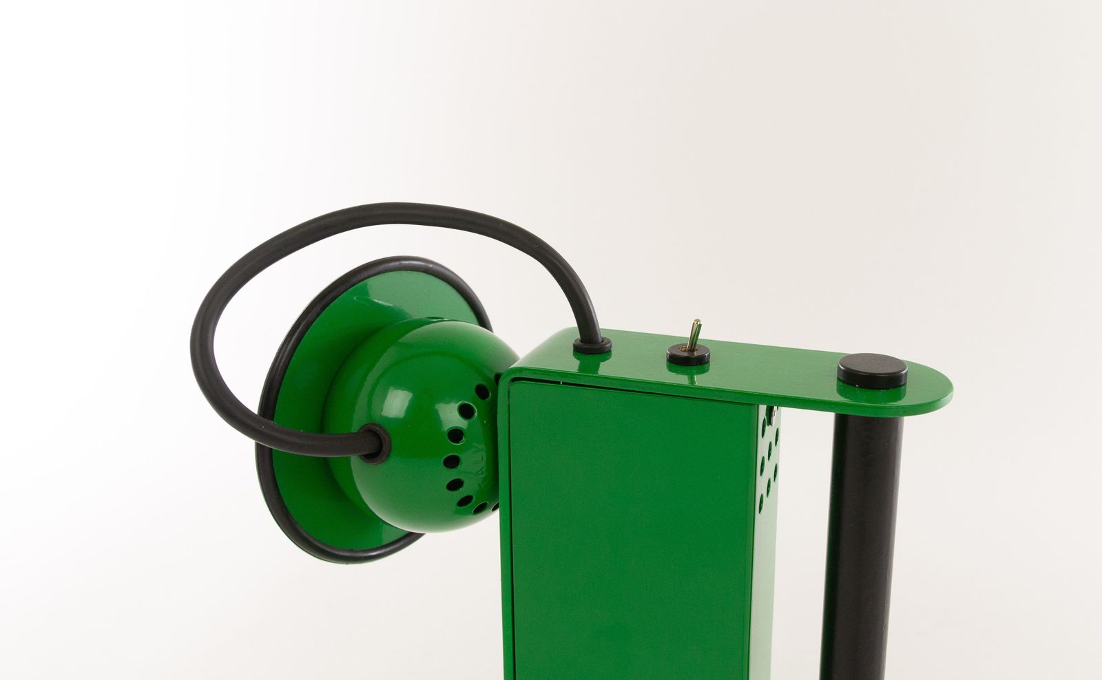 Green Minibox Table Lamp By Gae Aulenti & Piero Castiglioni For Stilnovo, 1980s photo 1060.0
