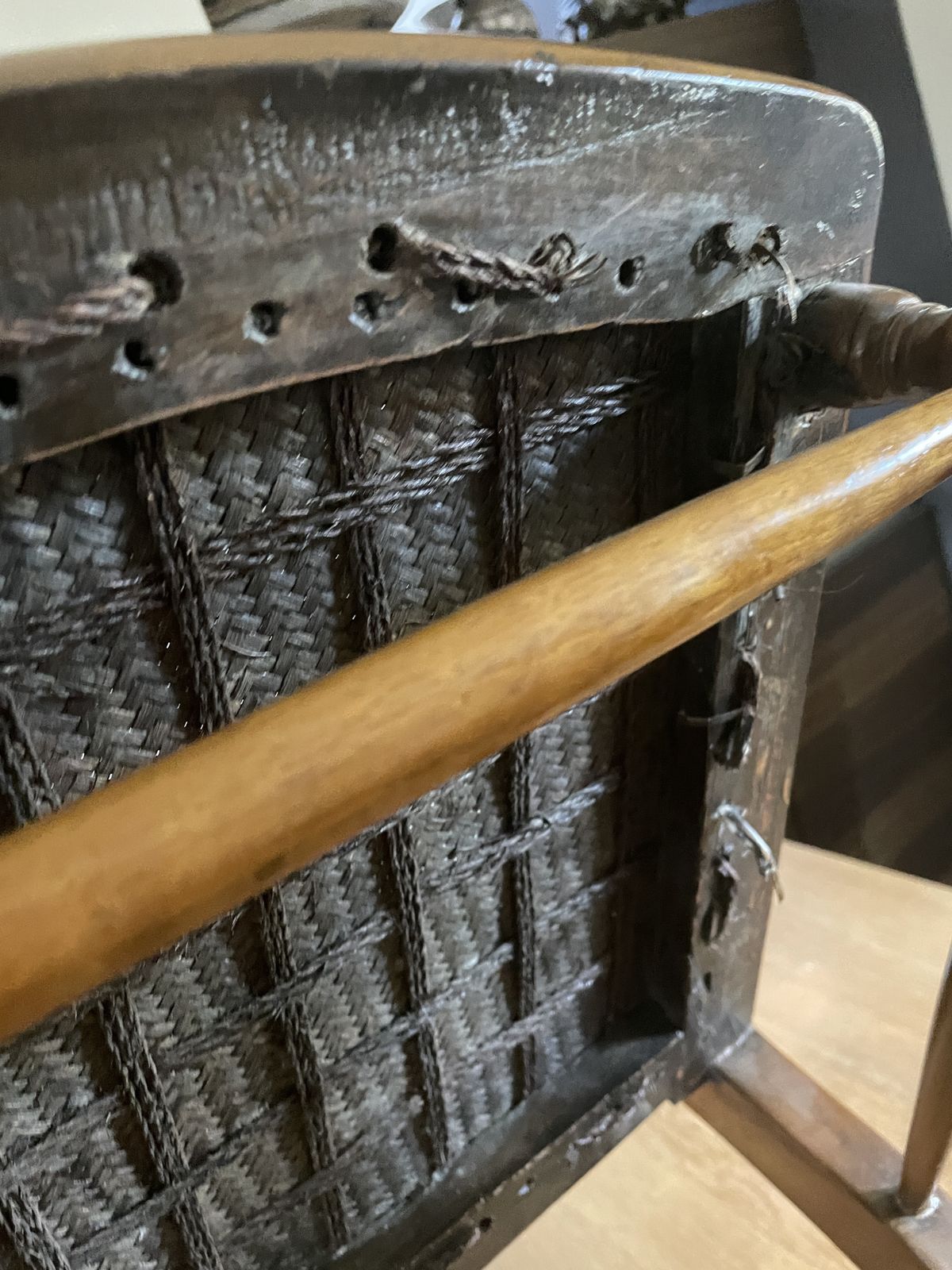 Antique Child’s Wood Rocking Chair photo 125.0