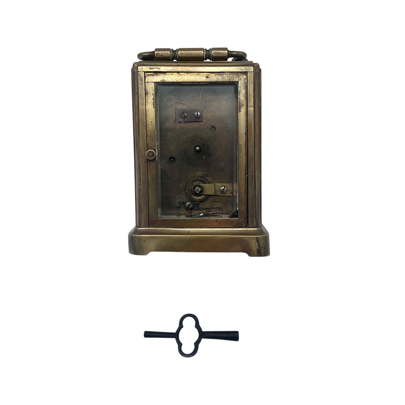 Antique French Brass H Acier Paris Carriage Clock   Home Decor photo furniture