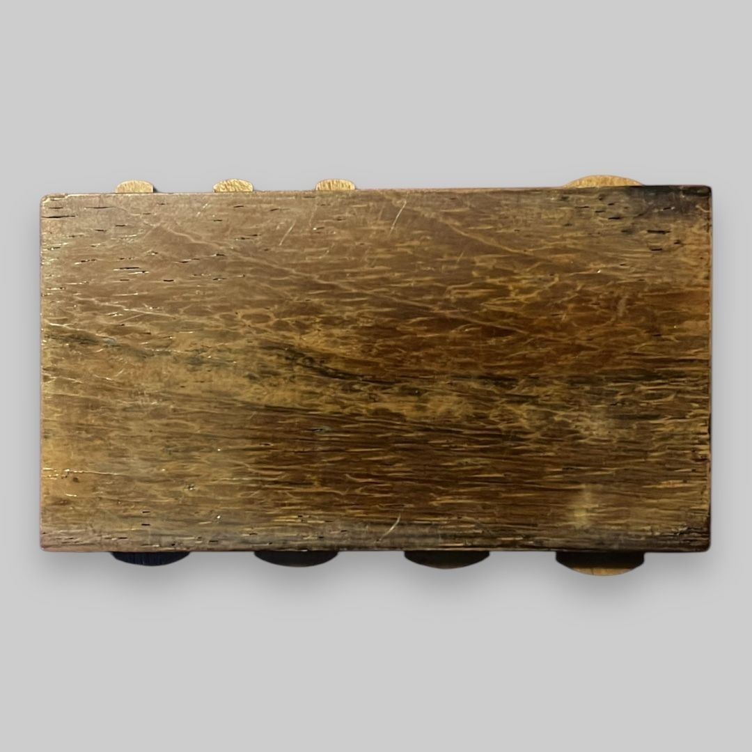 Antique Treen Short Whist Game Marker photo furniture