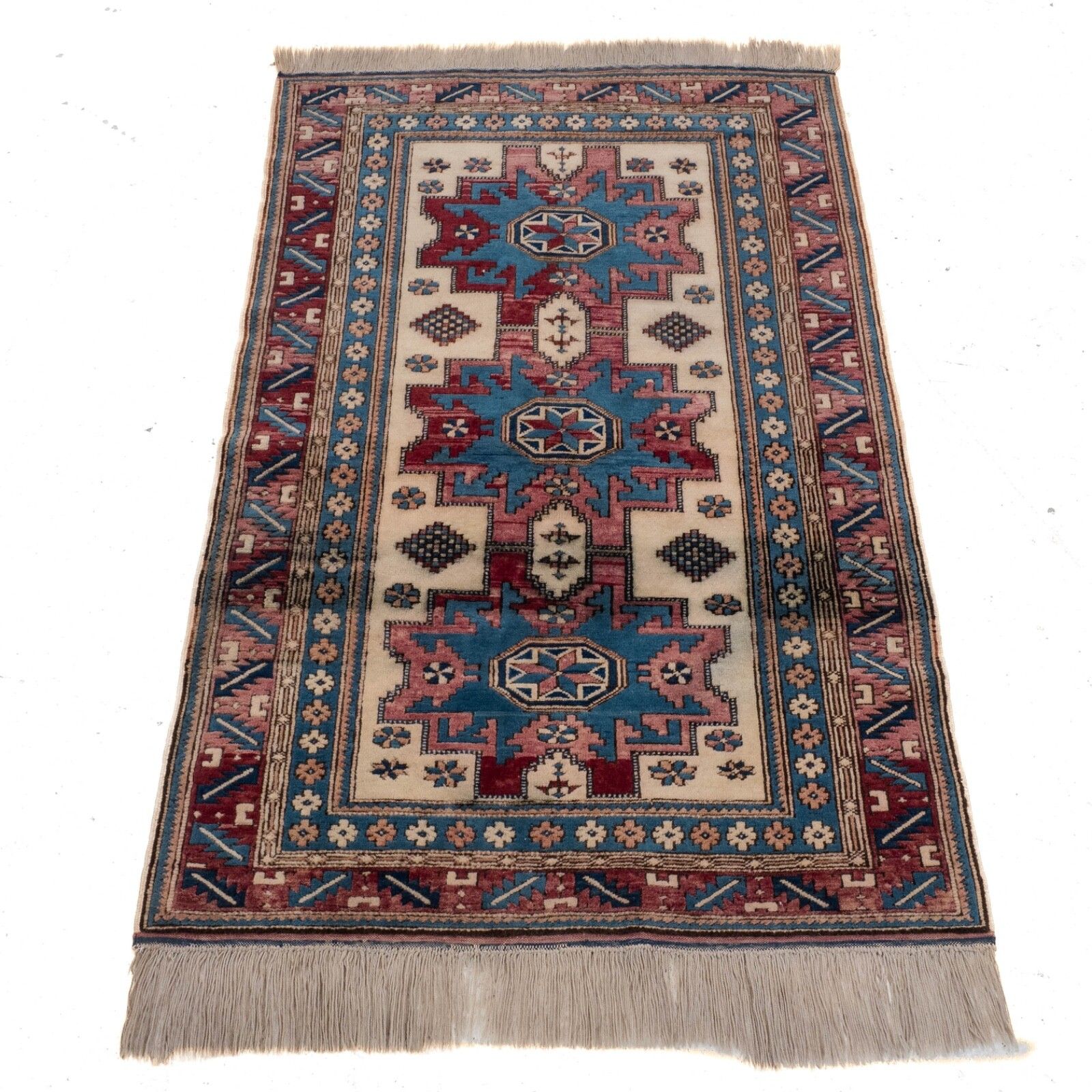Kars Kazak Turkish Anatolian Rug 6'4"X3'6" (194x107cm Carpet)
