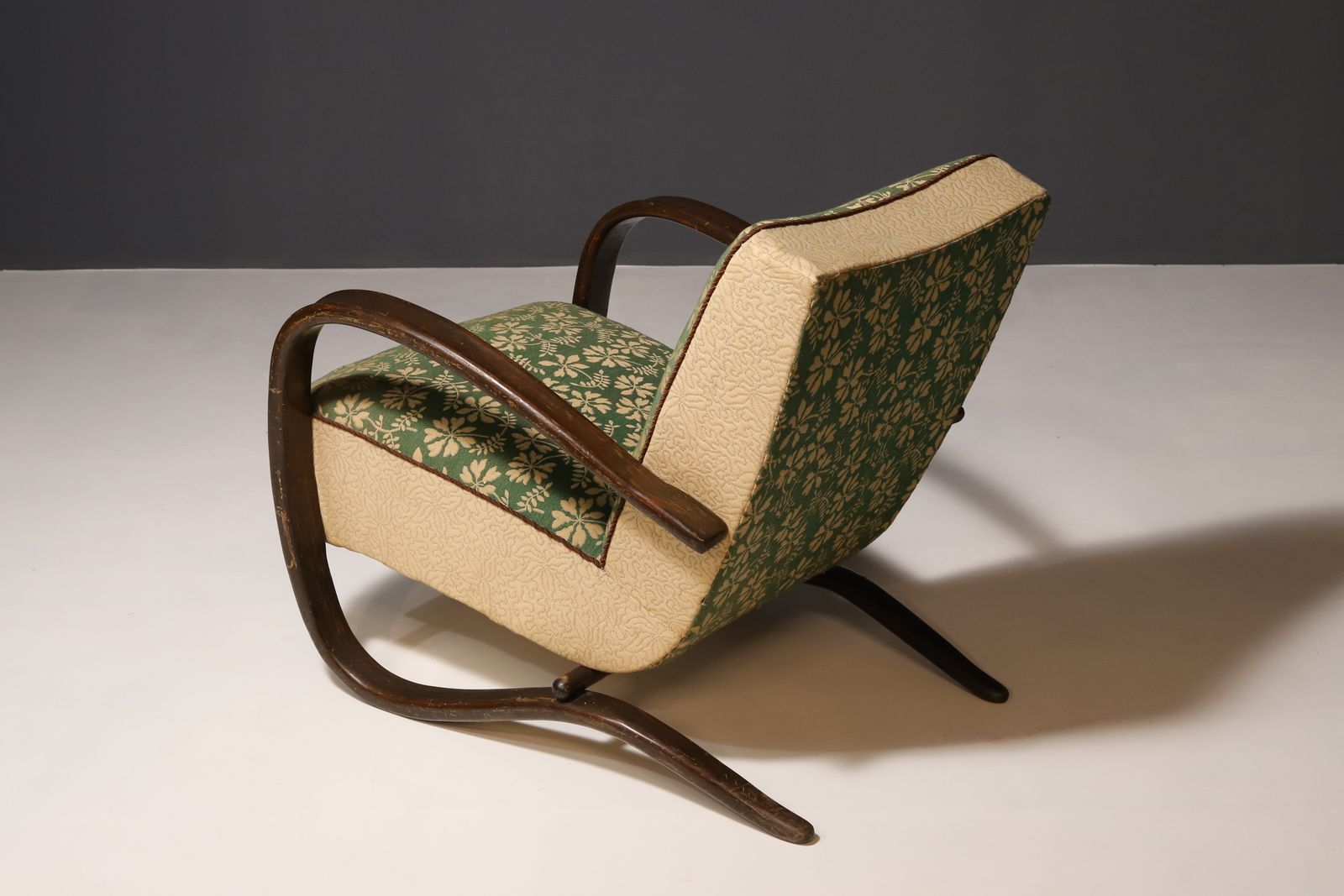 Bentwood Armchair H 269 By Jindřich Halabala For Up Závody, 1930´S photo vintage
