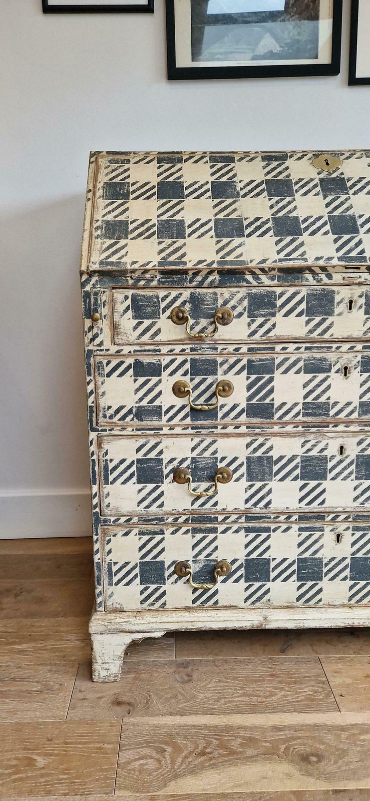 Painted Antique 19th Century Bureau photo for sale