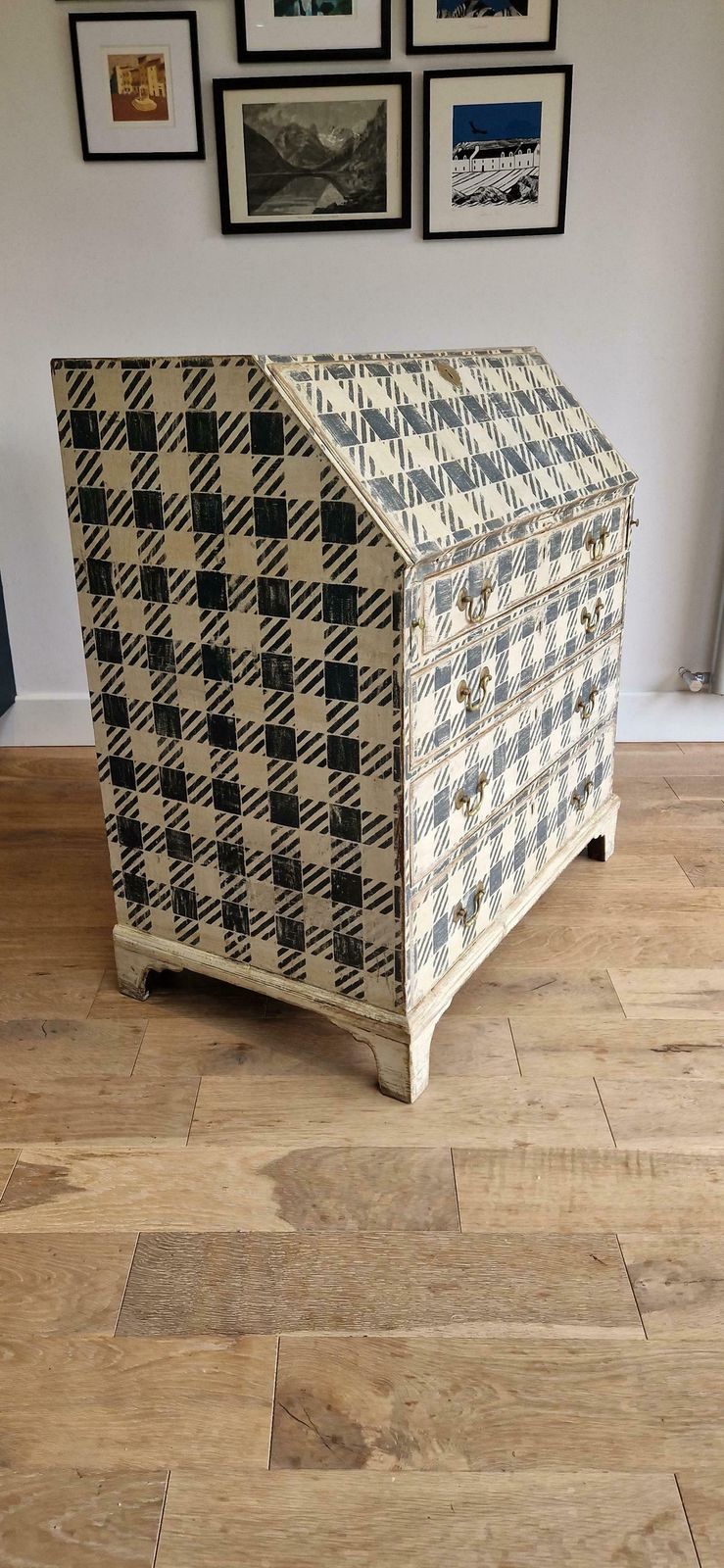 Painted Antique 19th Century Bureau photo buy