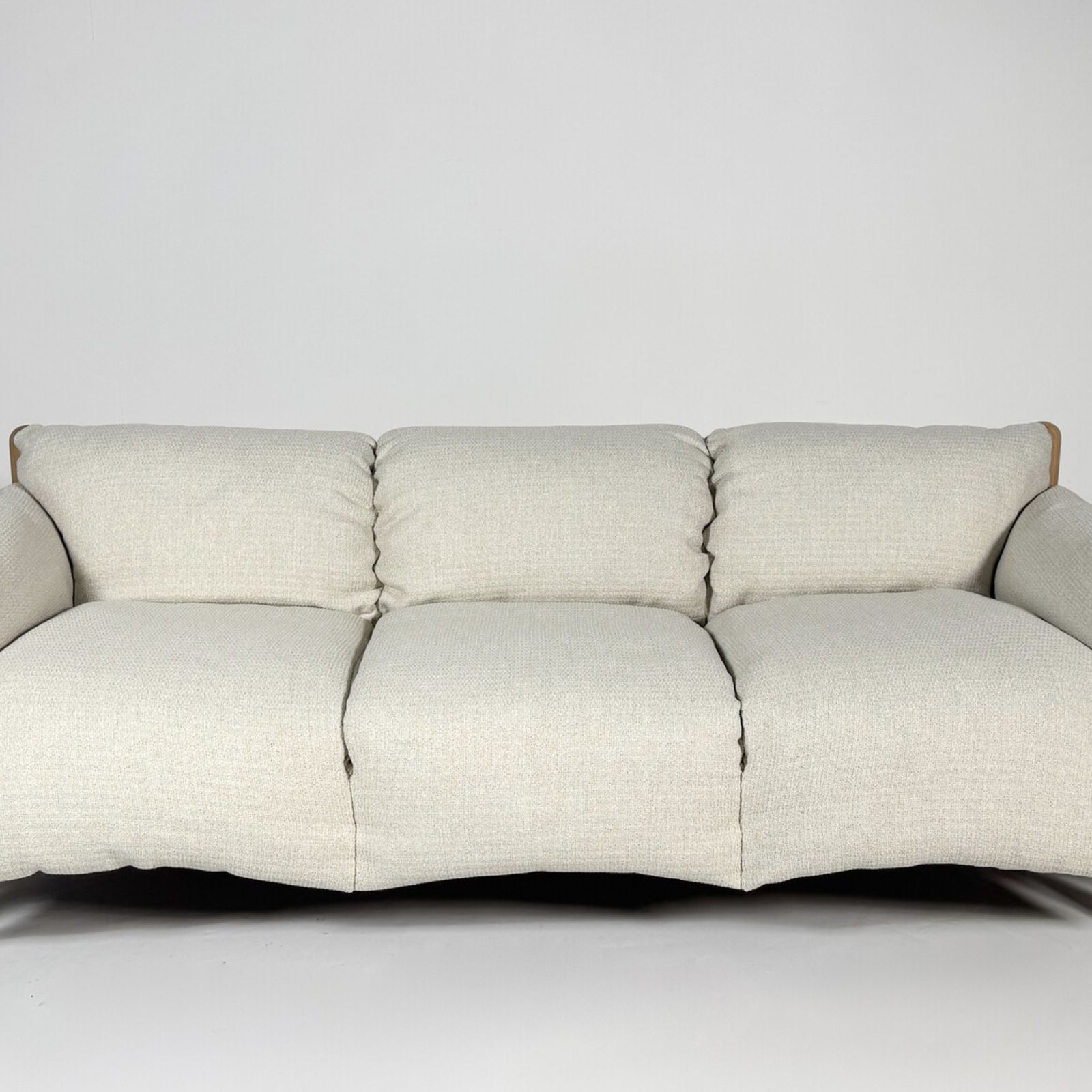 Mid Century Modern Gambadilegno Sofa By Enzo Mari For Driade, Italy, 1974 photo for sale