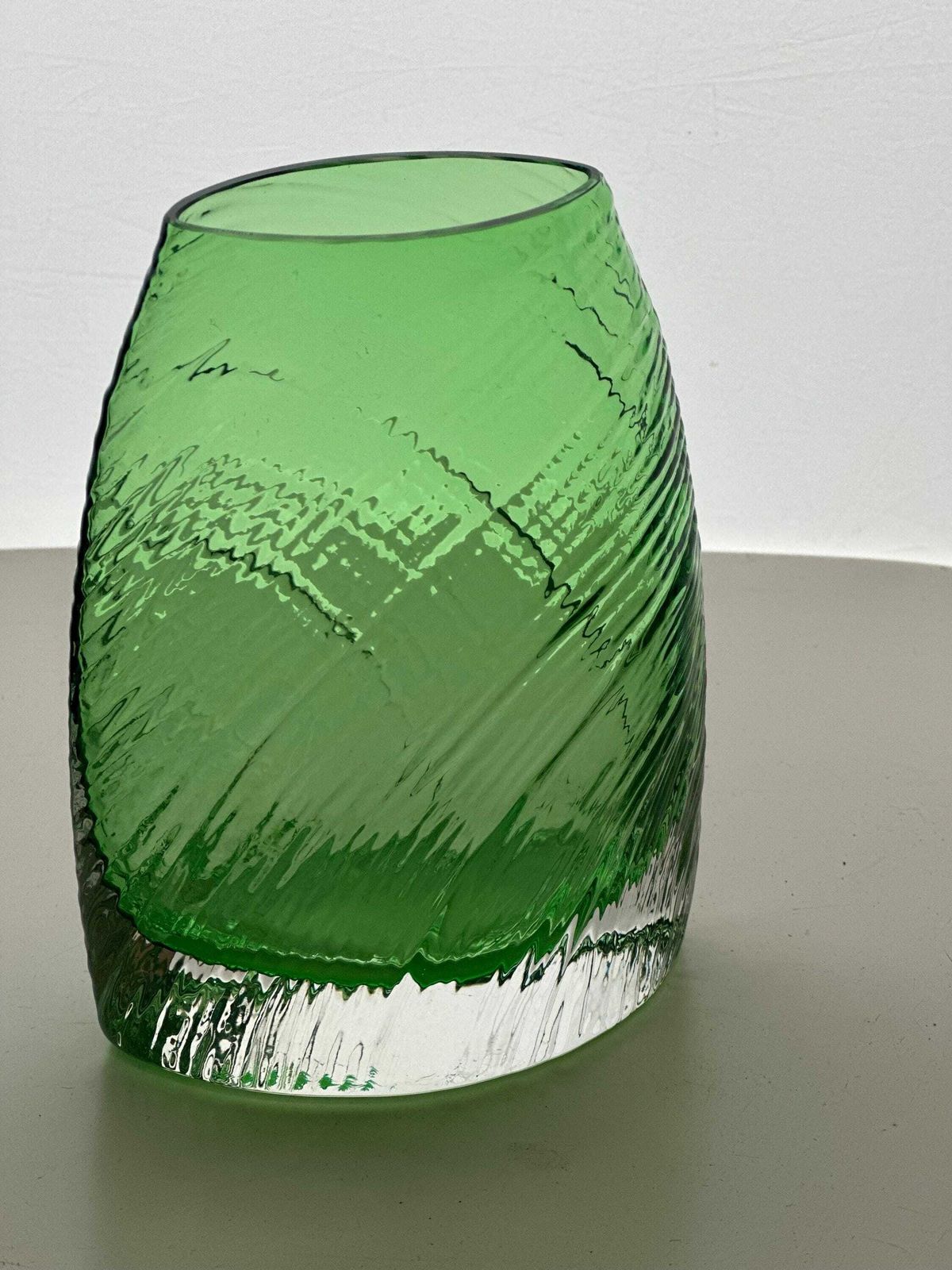 Nuutajarvi Finland Vase 1970s, Modernist