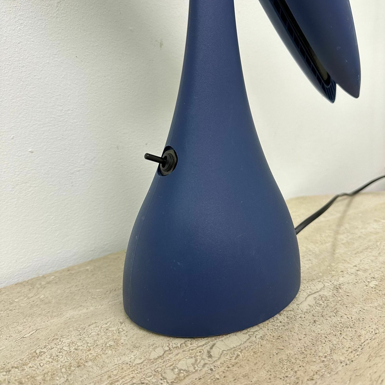 Postmodern Heron Blue Lamp By Isao Hosoe For Luxo, 1980’s photo 567.0